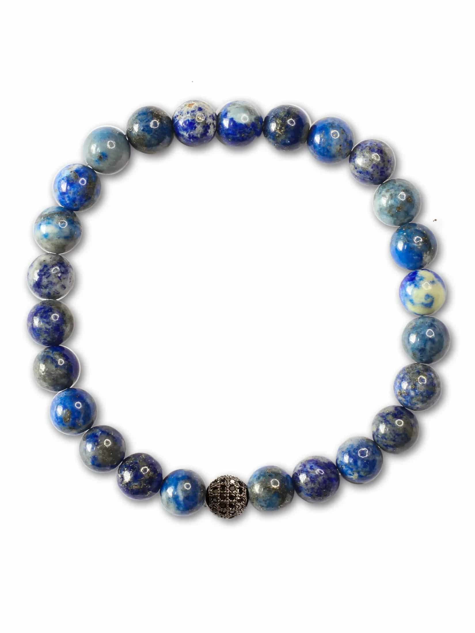 Brazalete Lapislazuli 6mm - miniatura 9