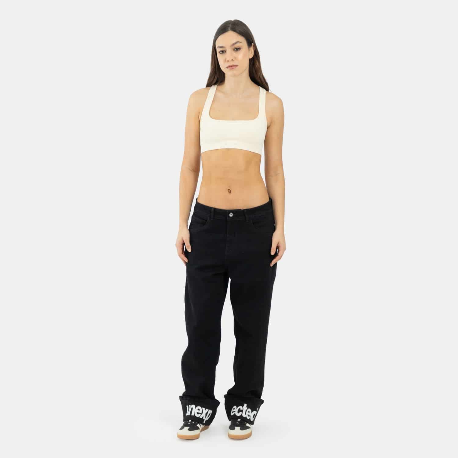 Unexpected Black Relaxed Jeans - miniatura 2