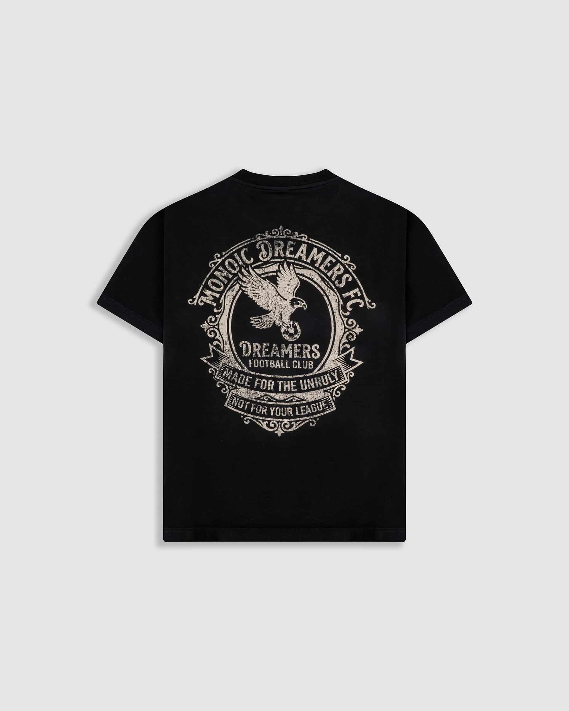Camiseta Oversized Dreamers Club - Negro Oscuro - miniatura 1