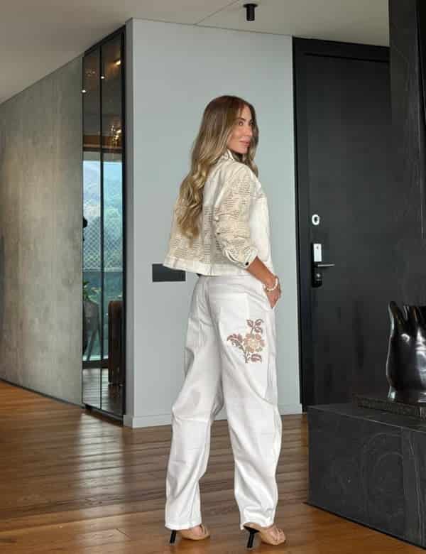 PANTALON JANESSA BLANCO - miniatura 3