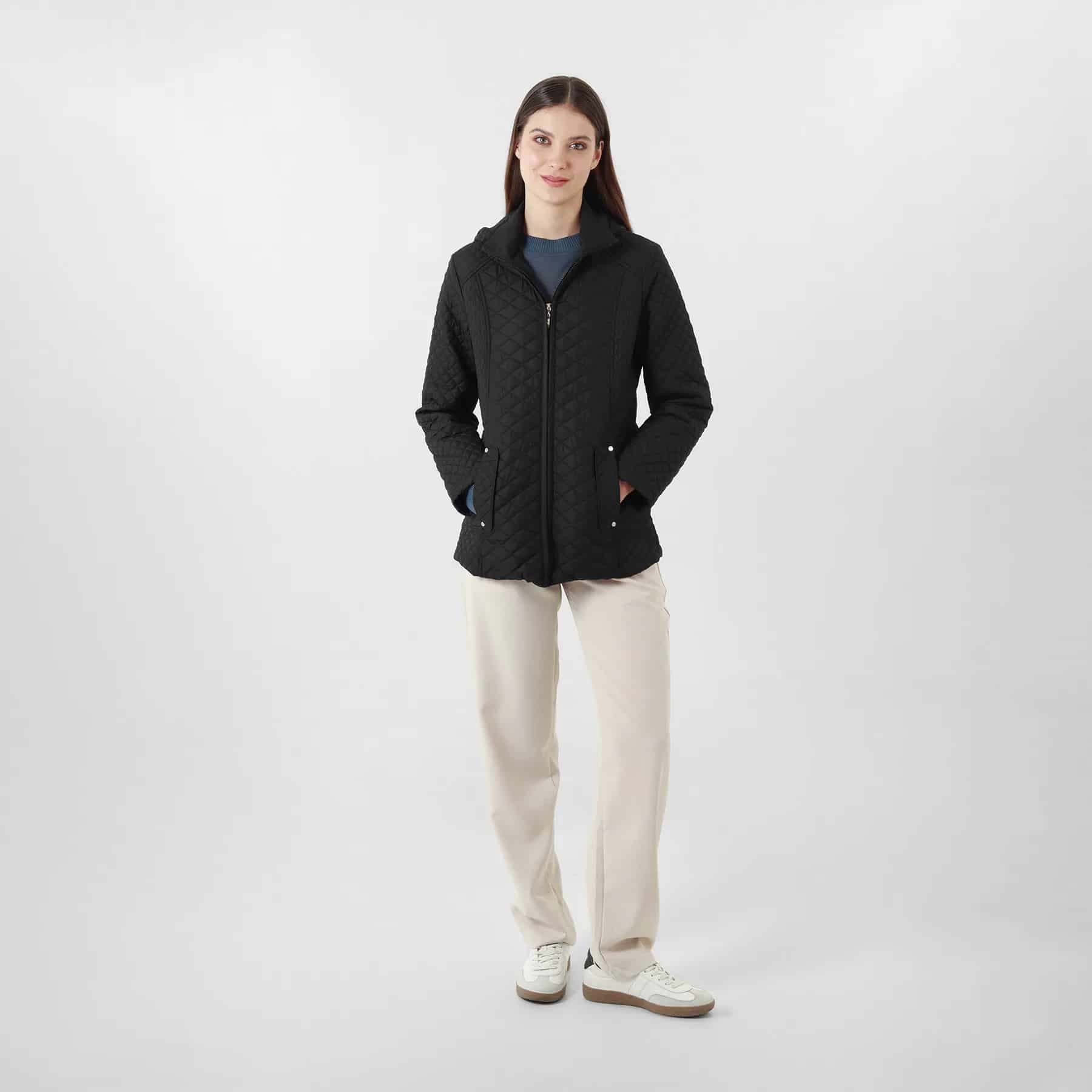 Chaqueta Cuello Alto Manga Larga - miniatura 4
