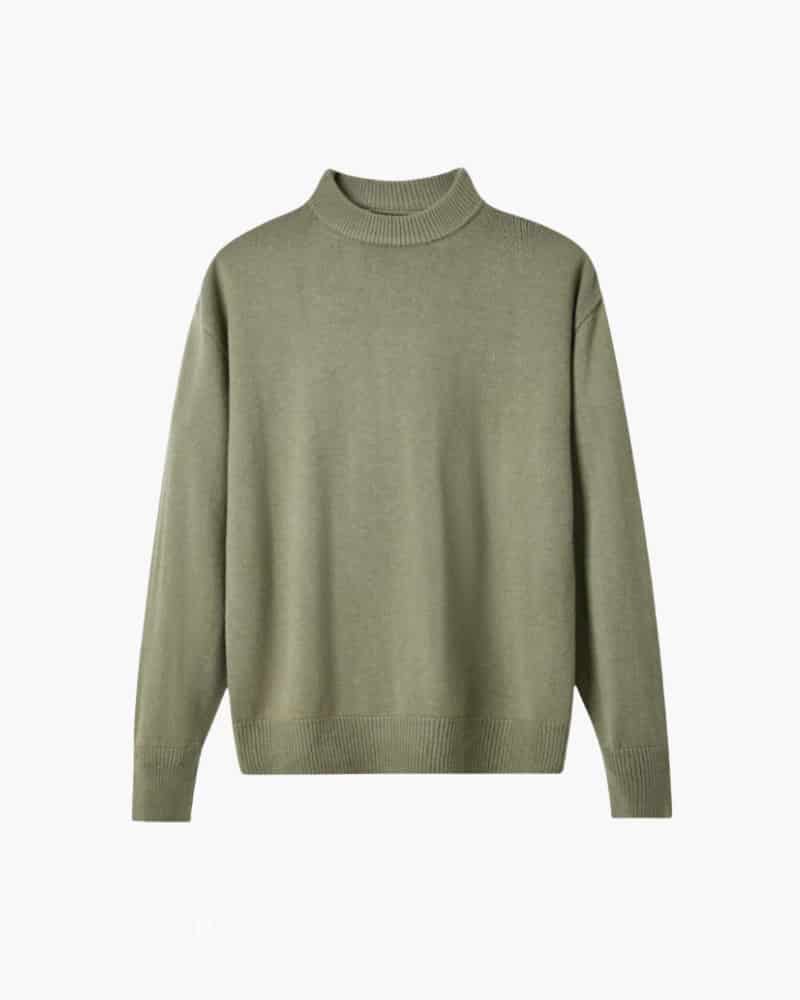 100% Premium Wool Turtleneck - miniatura 2