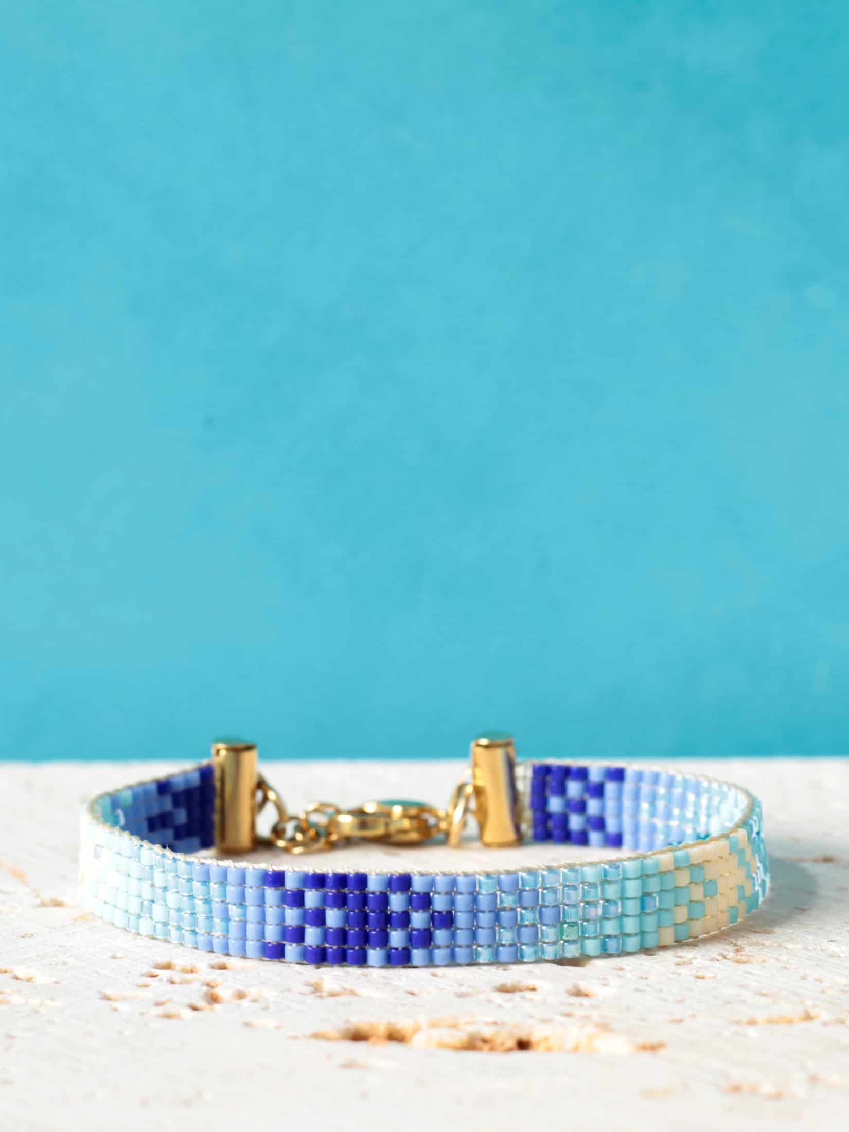 Brazalete Miyuki Cenote 5 puntos - miniatura 3