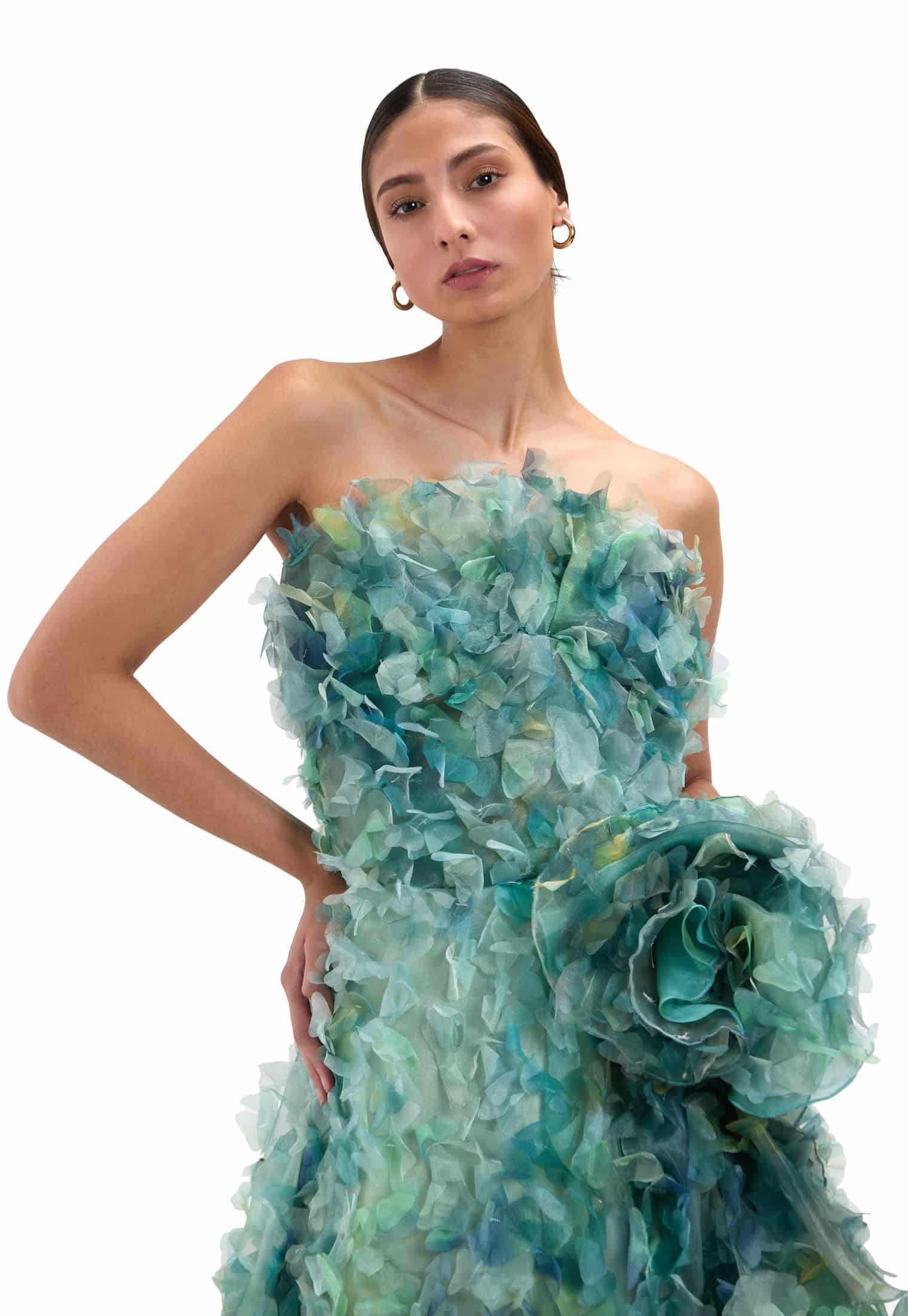 VESTIDO WHISPERS SEAFOAM - miniatura 4