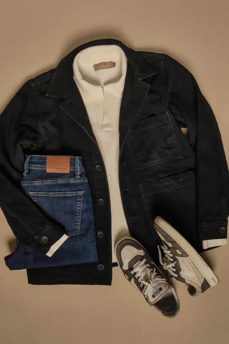 CHAQUETA BLACK DENIM - miniatura 5
