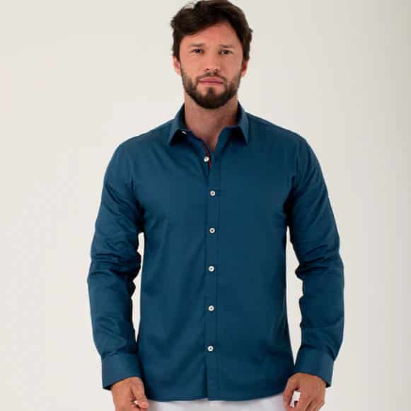 CAMISA ML 100% ALGODON HOMBRE - miniatura 71