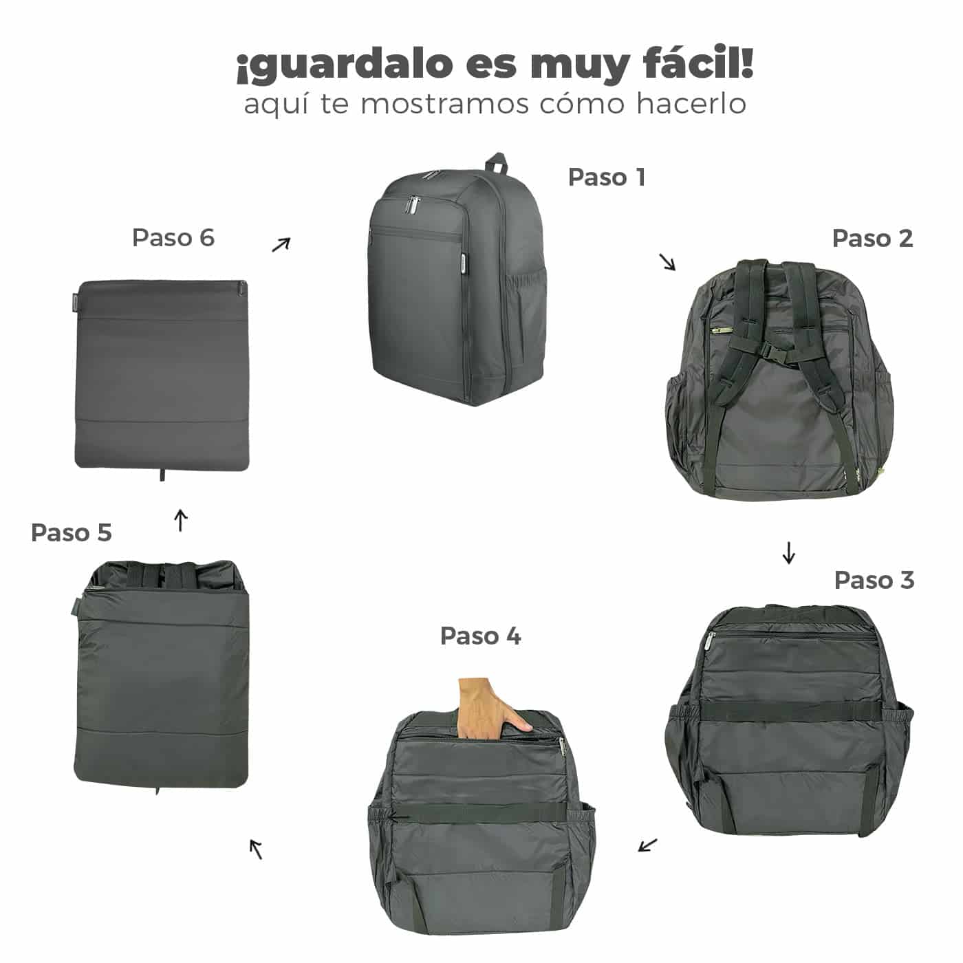 Morral Explorador Ultra Estampado Viva Magenta Citybags - miniatura 8