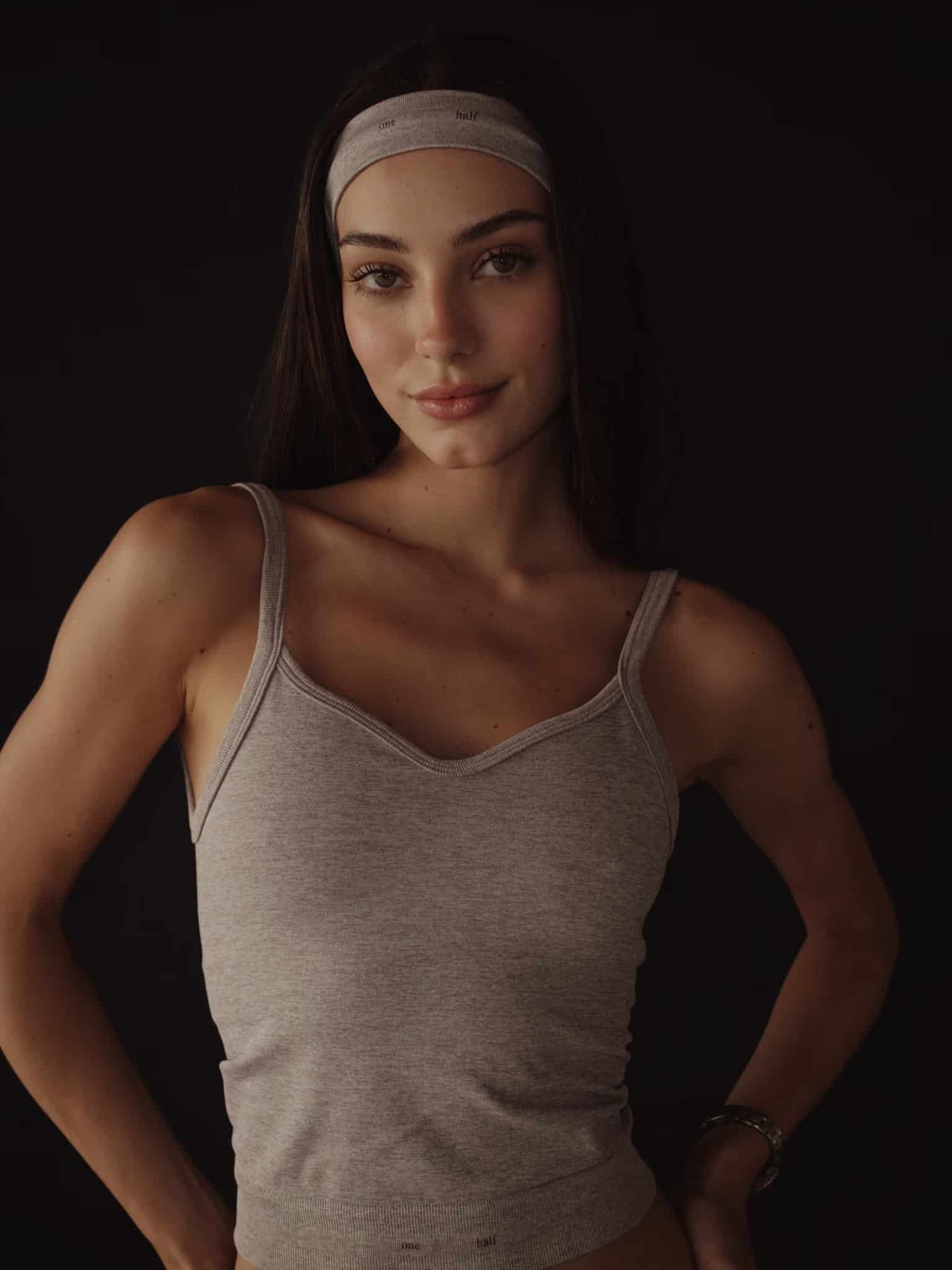 SOFT SEAMLESS TANK TOP - CHIPS - miniatura 2