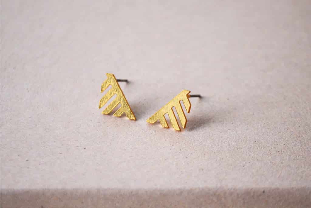 Aretes mini Kindi - Colibrí - miniatura 3