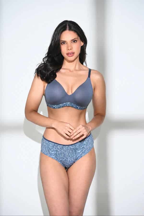 Brasier Triangular Estampado - miniatura 1