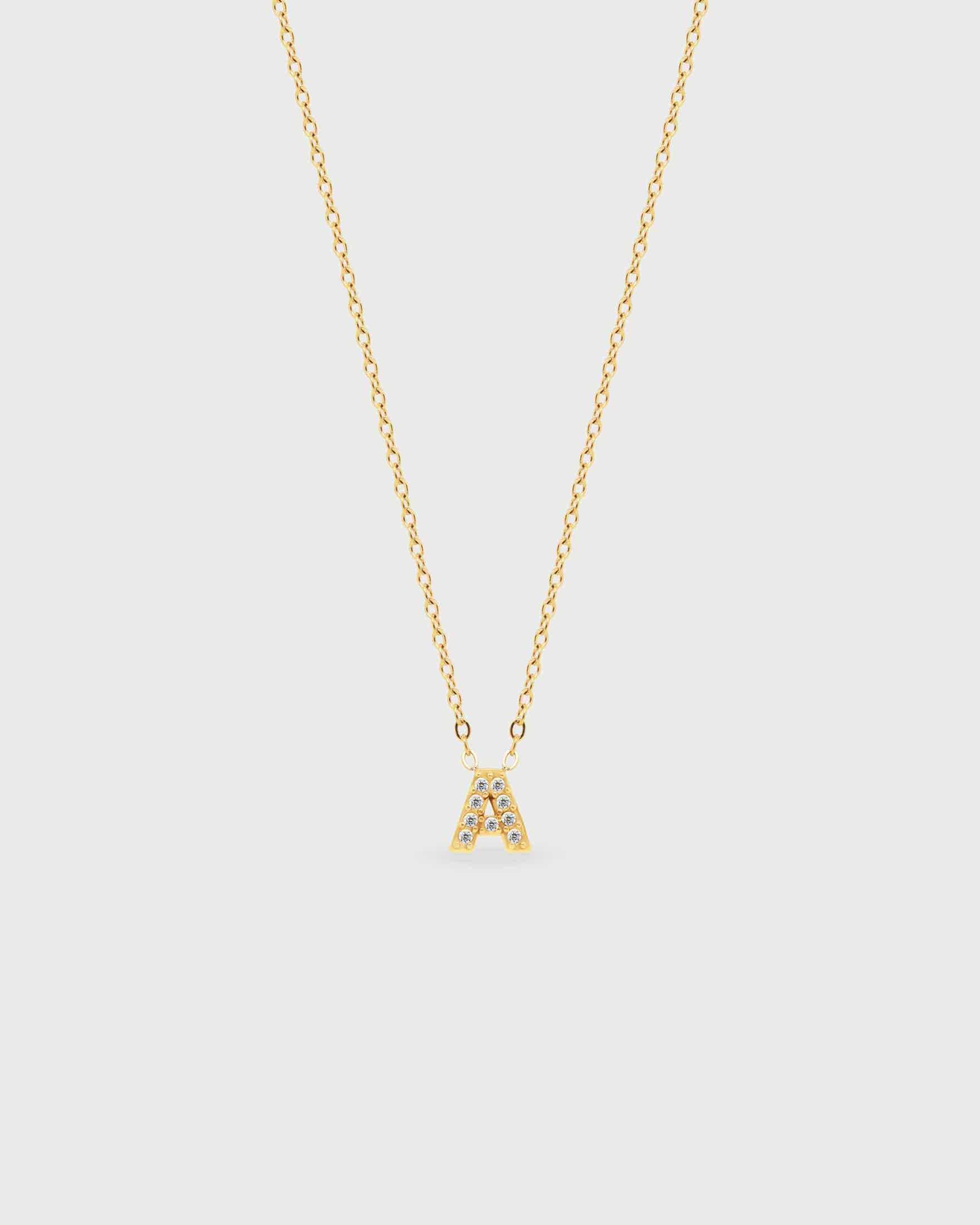 Collar de Letras Cristales - miniatura 1