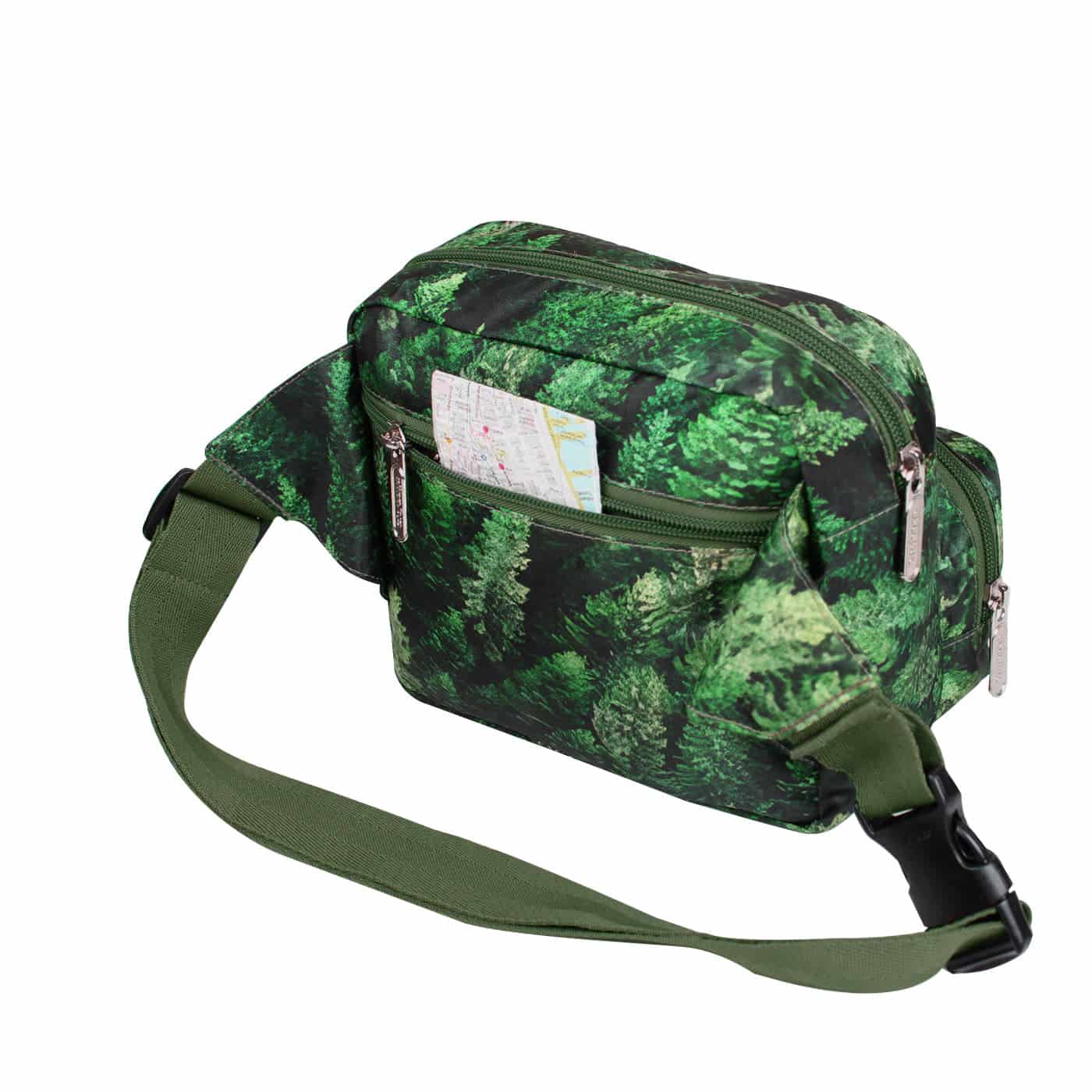 Canguro XL ULTRA Plegable Estampado Bosque Multicolor Citybags - miniatura 4