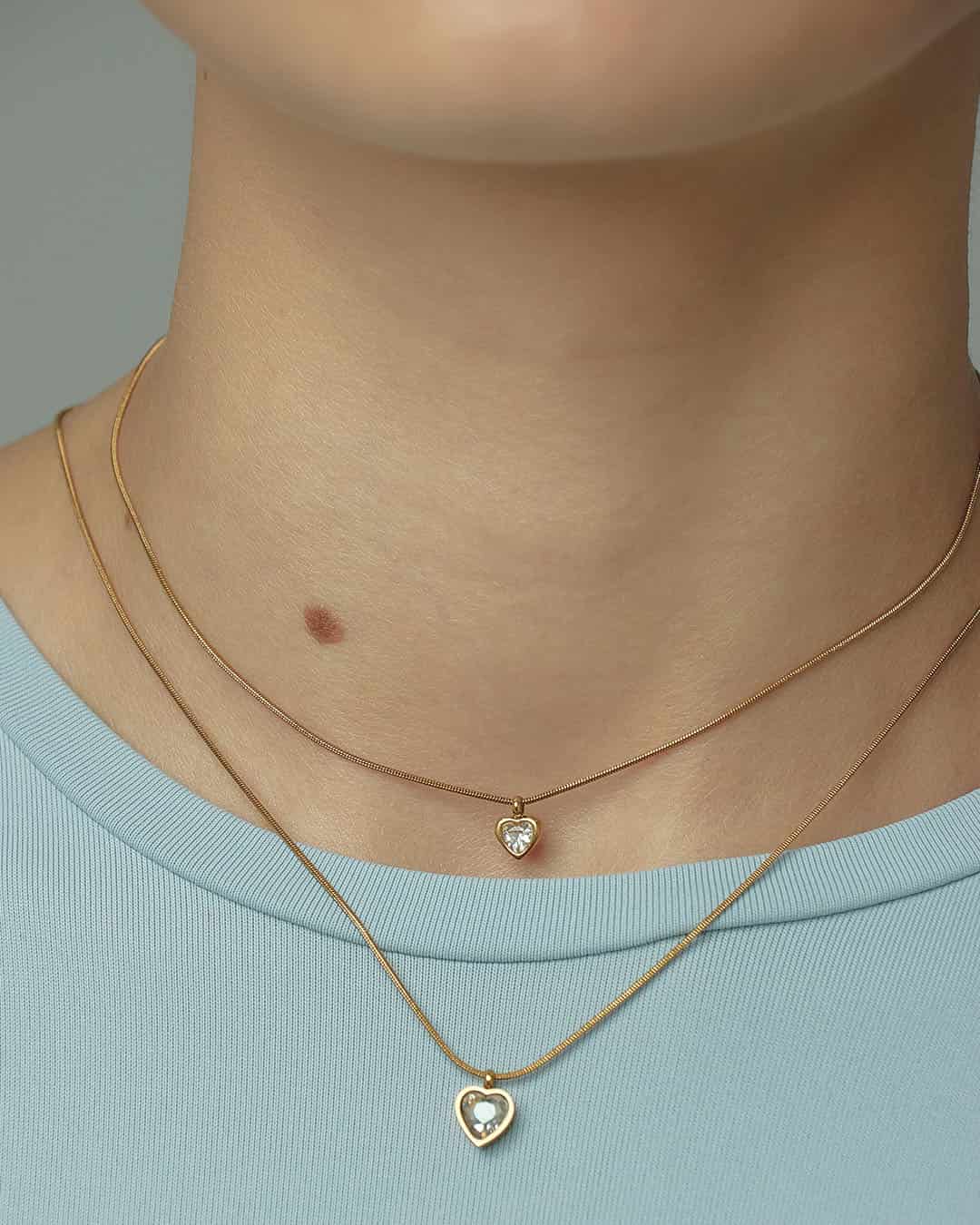 Collar Doble Corazón - miniatura 10
