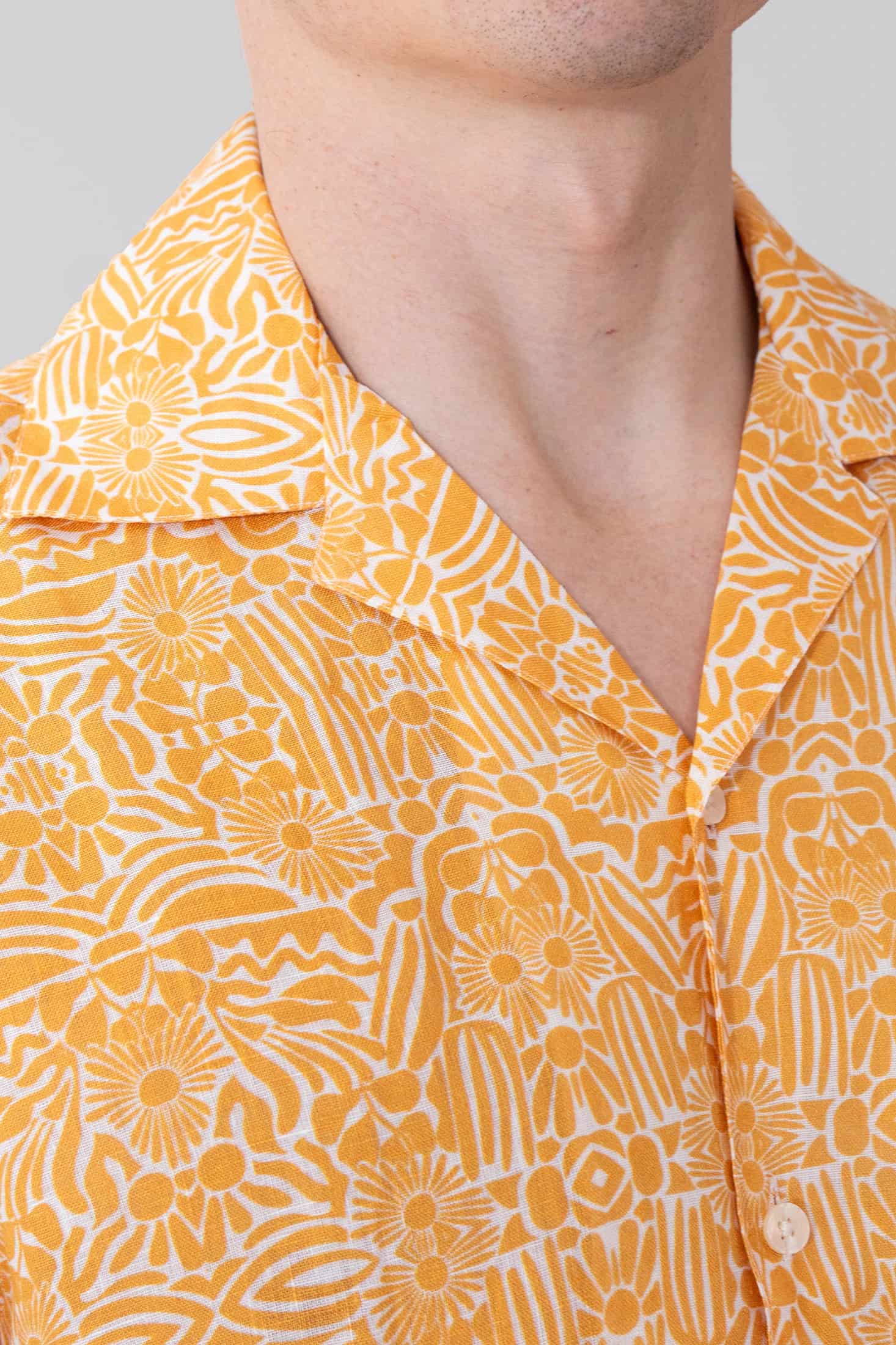 Camisas Cubanas Estampada Lavania - miniatura 4