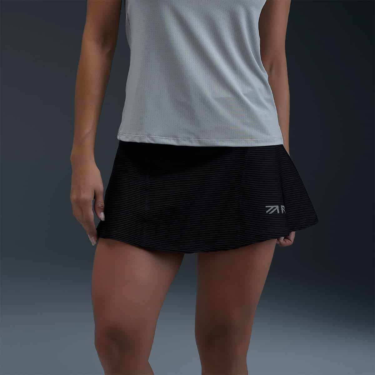 Falda Deportiva Negra Mujer - miniatura 1