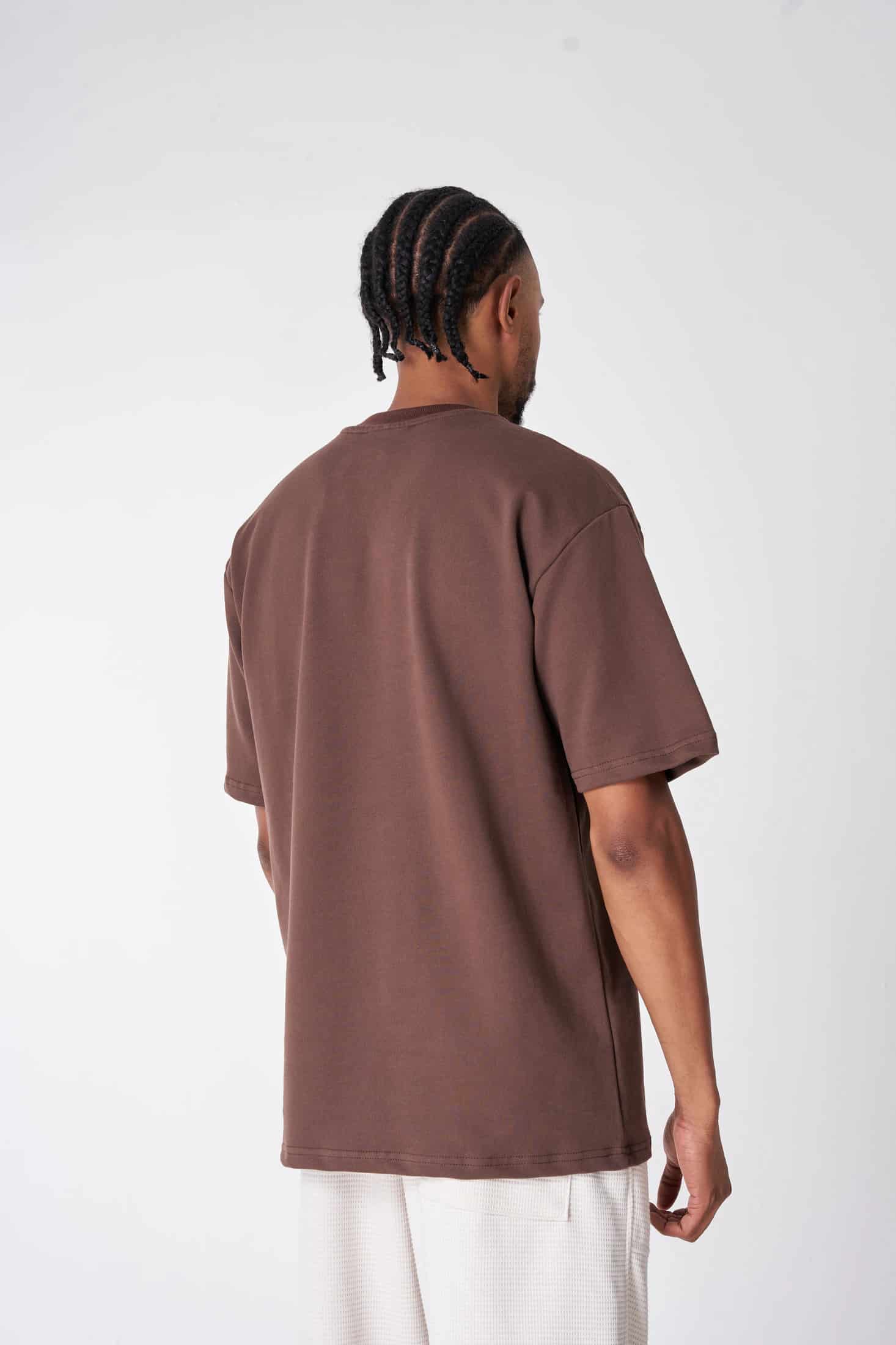 CAMISETA 300 GRAMOS 100% ALGODÓN CAQUI - miniatura 3