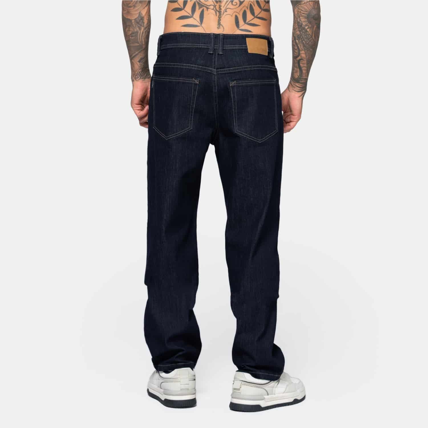 Straight Fit Indigo Signal Dark Blue - miniatura 7