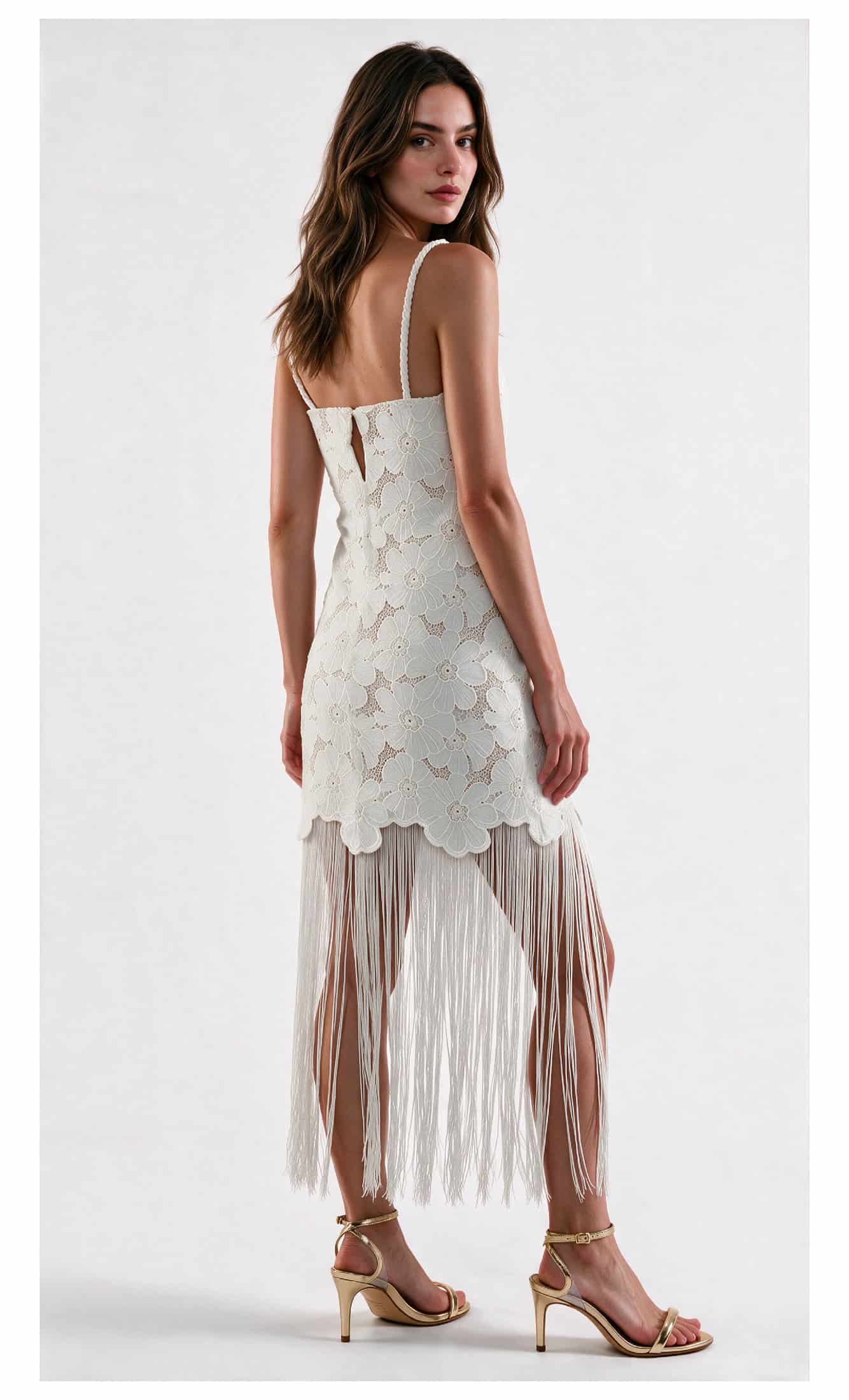 Vestido midi Claudette Swan - miniatura 4