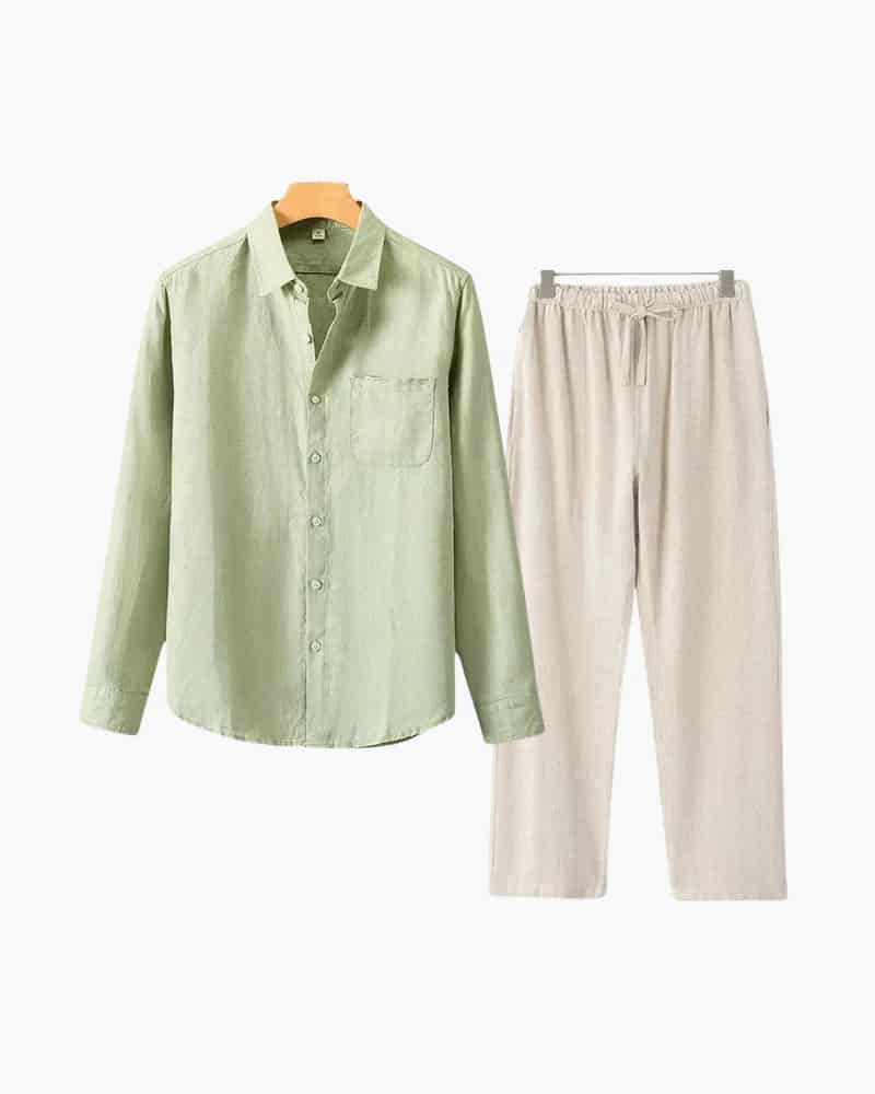 Old Money Linen Combo (Longsleeve) - miniatura 2