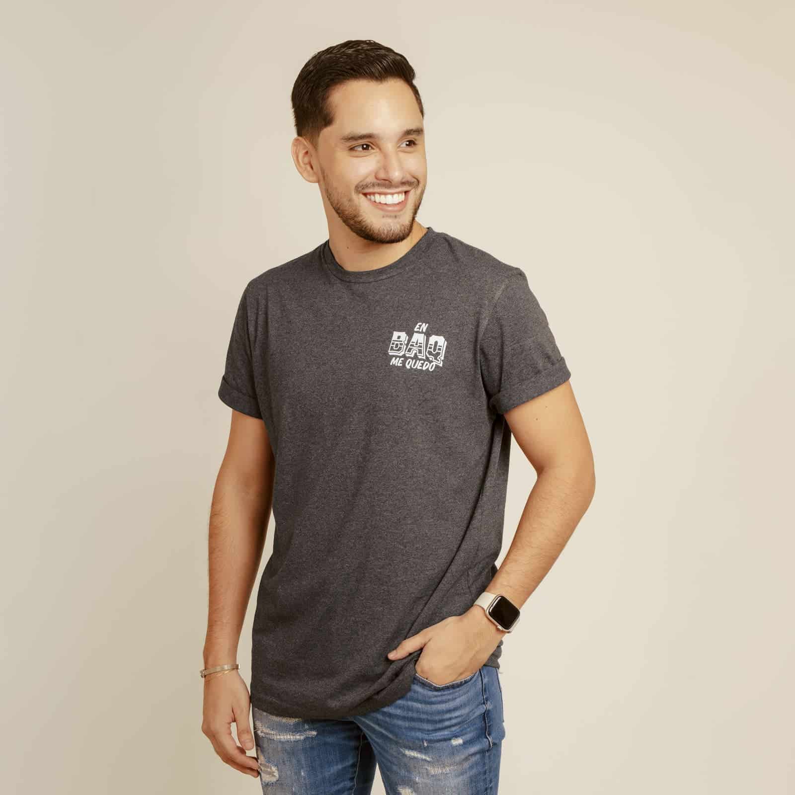 Camiseta Unisex Carnaval Gris PET006 - miniatura 5