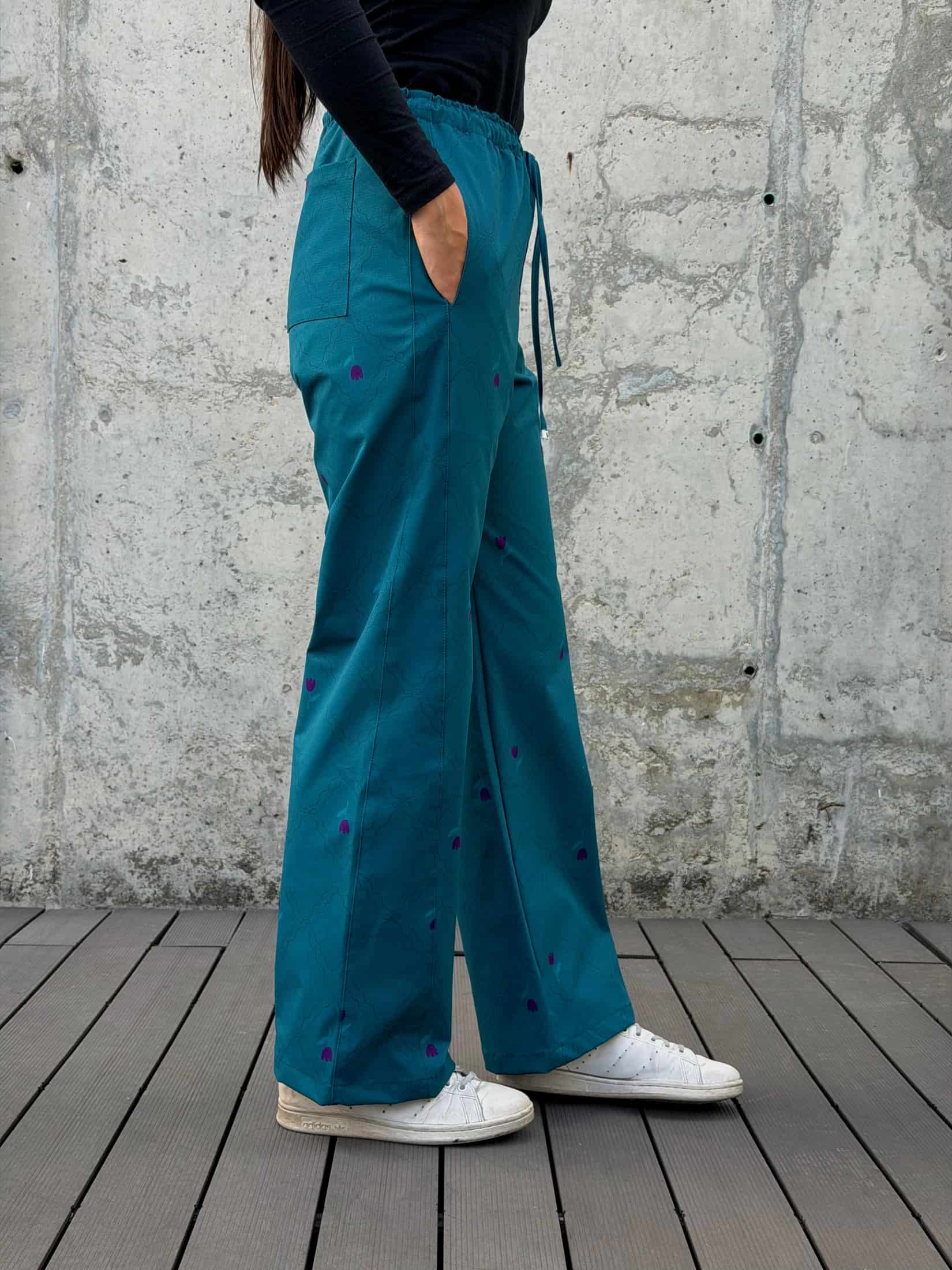 Pantalón Rombos Aqua - miniatura 2