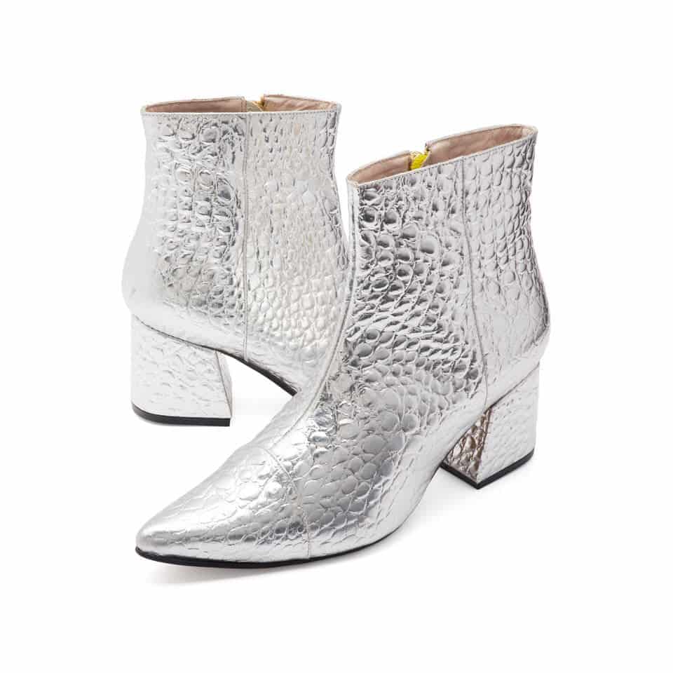 ANKLE boots GALAXY silver - miniatura 3