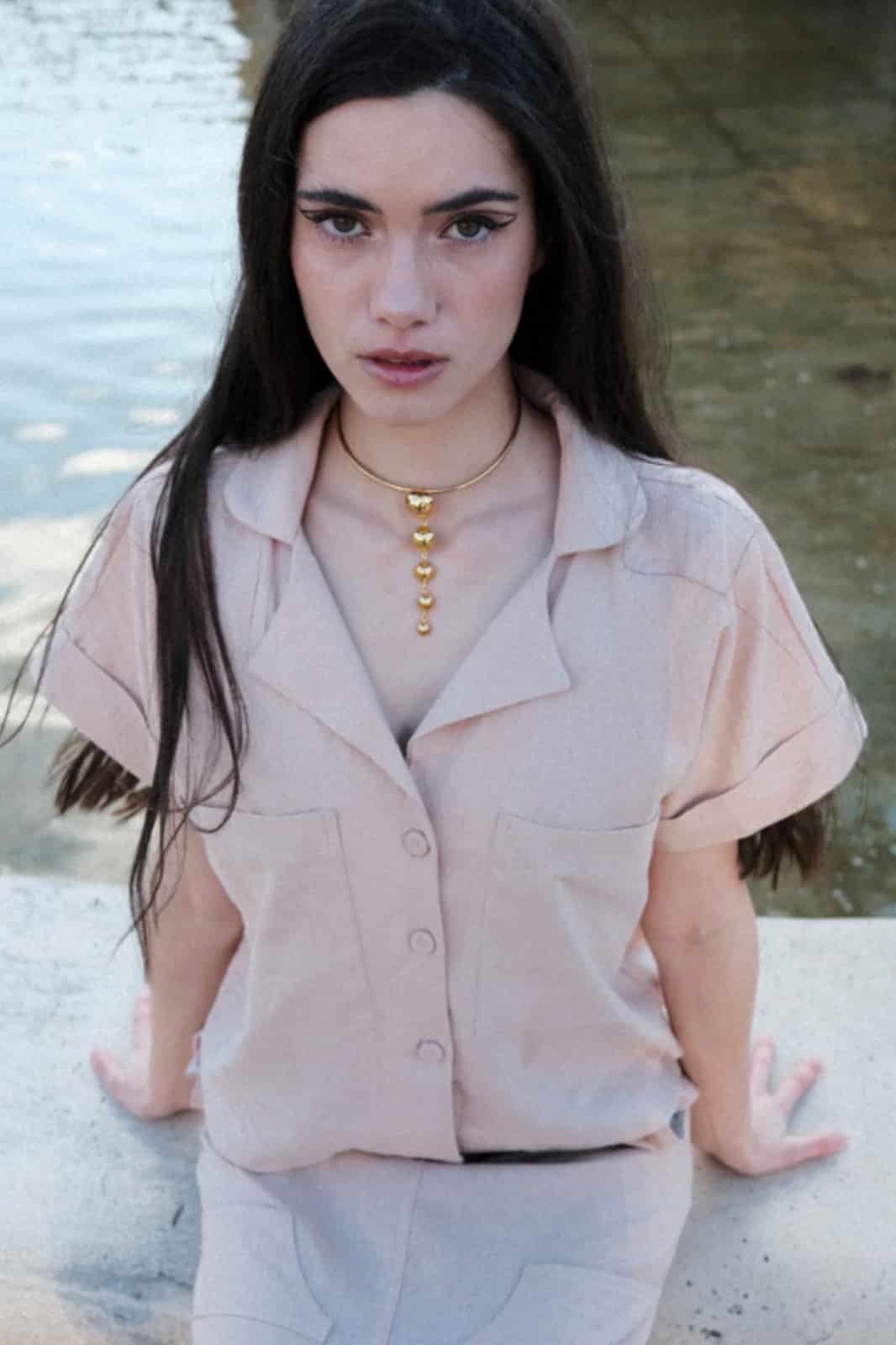 Camisa Ser Rosa plano - miniatura 1