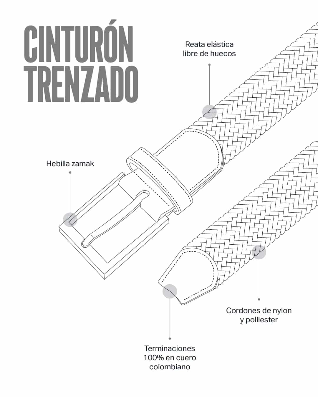 CINTURÓN LAZO PHANTOM - miniatura 9