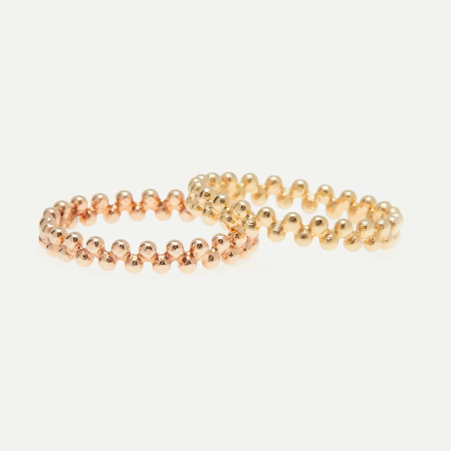 Anillo Pearl zigzag - miniatura 1