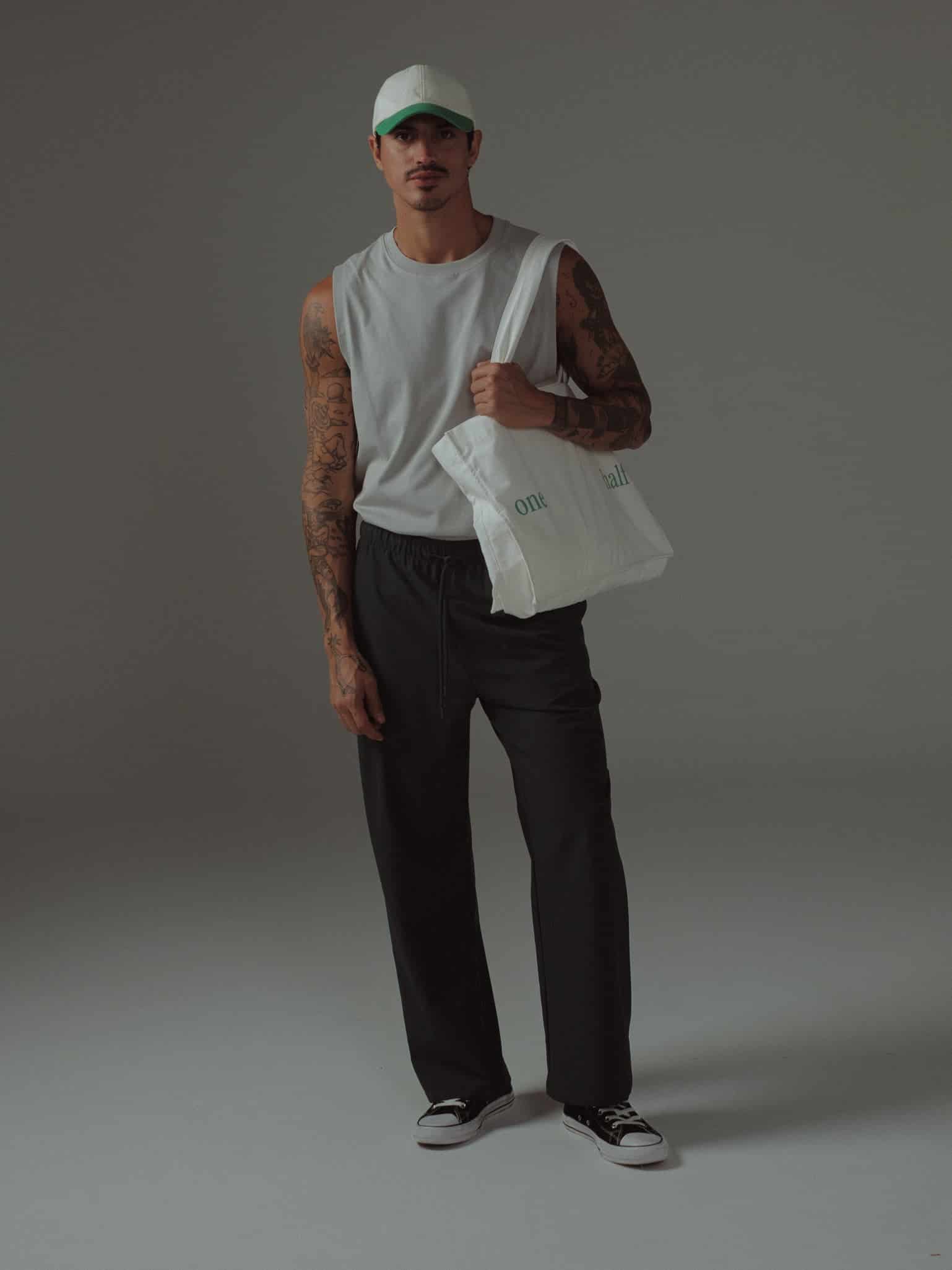 MUSCLE T-SHIRT MEN - GRAY JASPE - miniatura 4