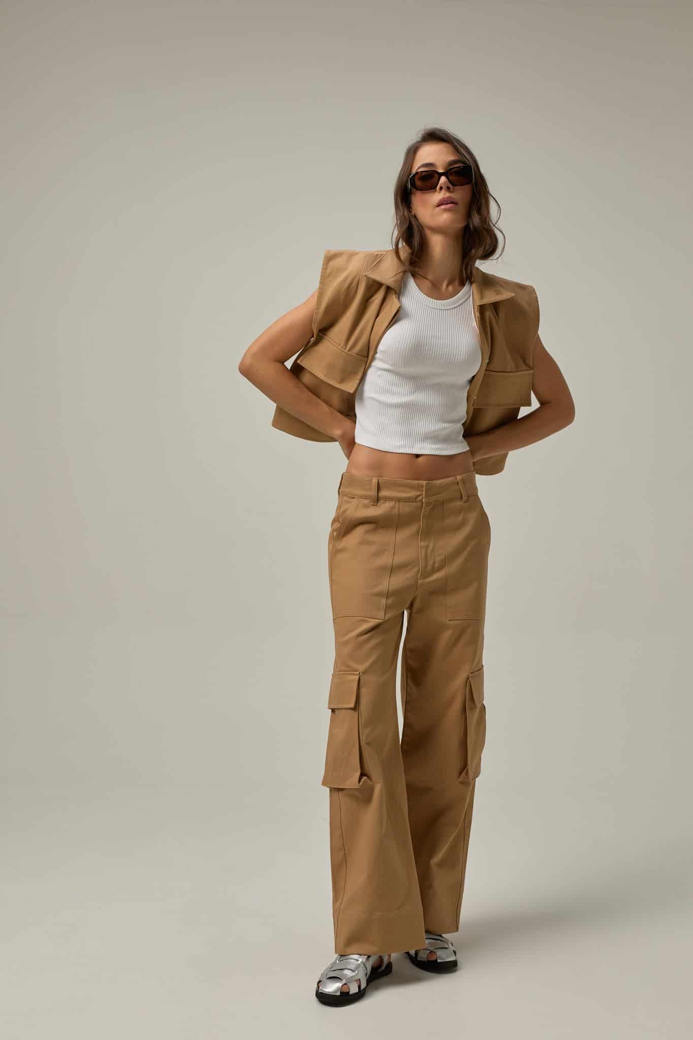 Chaleco Irene | Khaki - miniatura 6