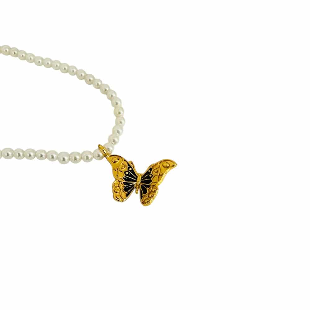 Collar Perlas Mariposa - miniatura 2