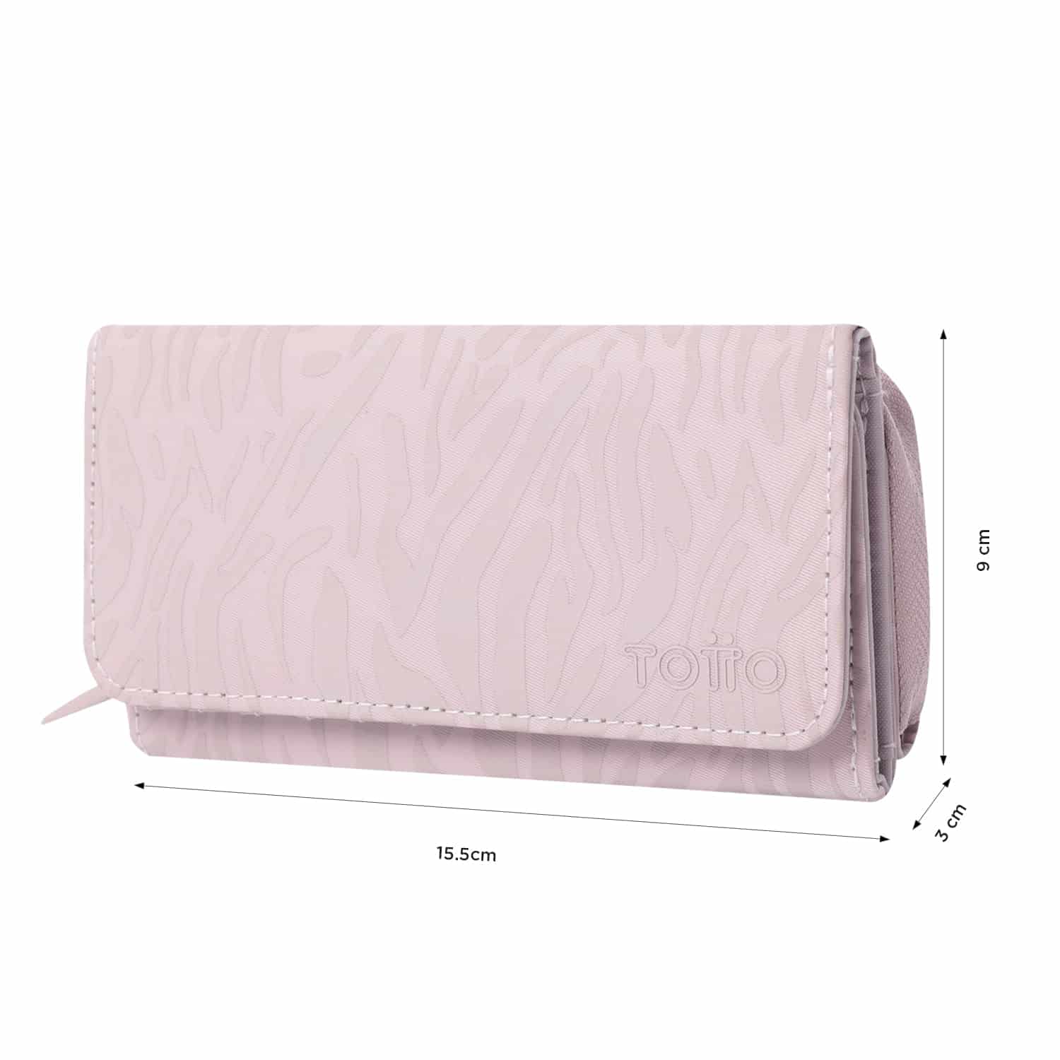 Billetera Texture Var con RFID Blocker Rosada - miniatura 2