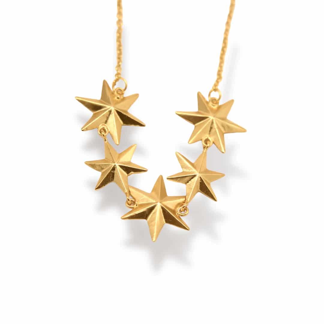 Choker con estrellas - miniatura 1