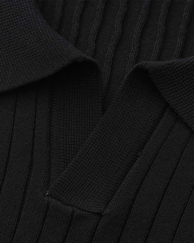Premium Ribbed Polo - miniatura 11