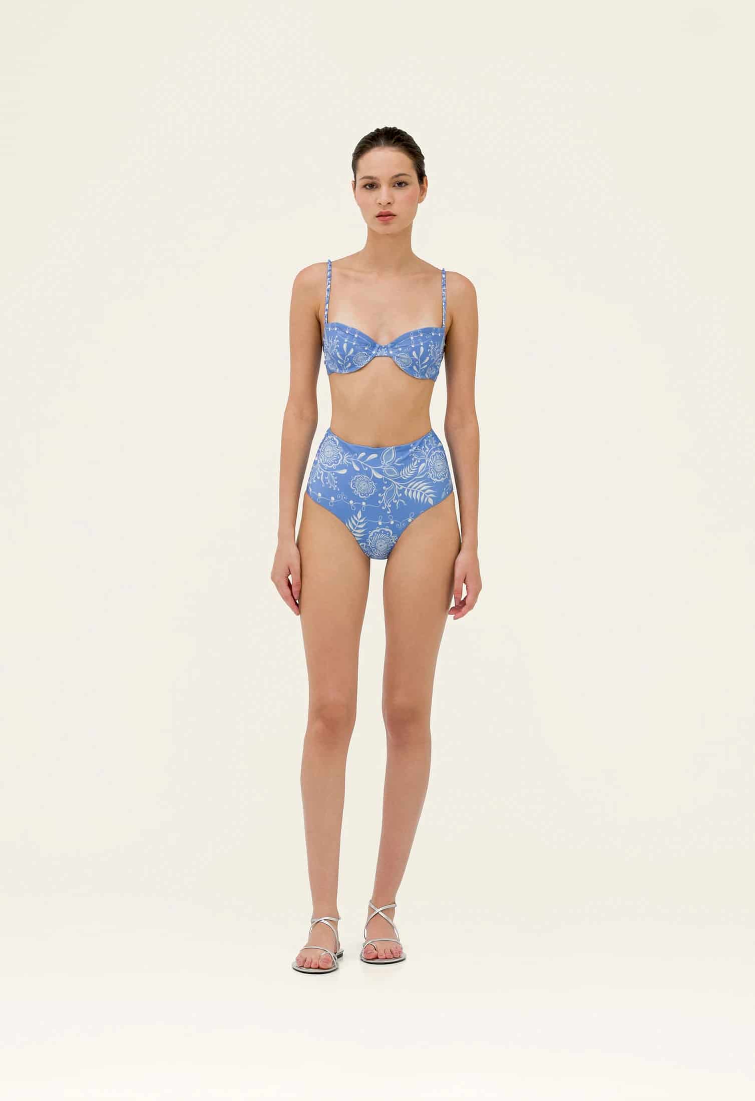 Magdalena Floritura Bikini Top - miniatura 1