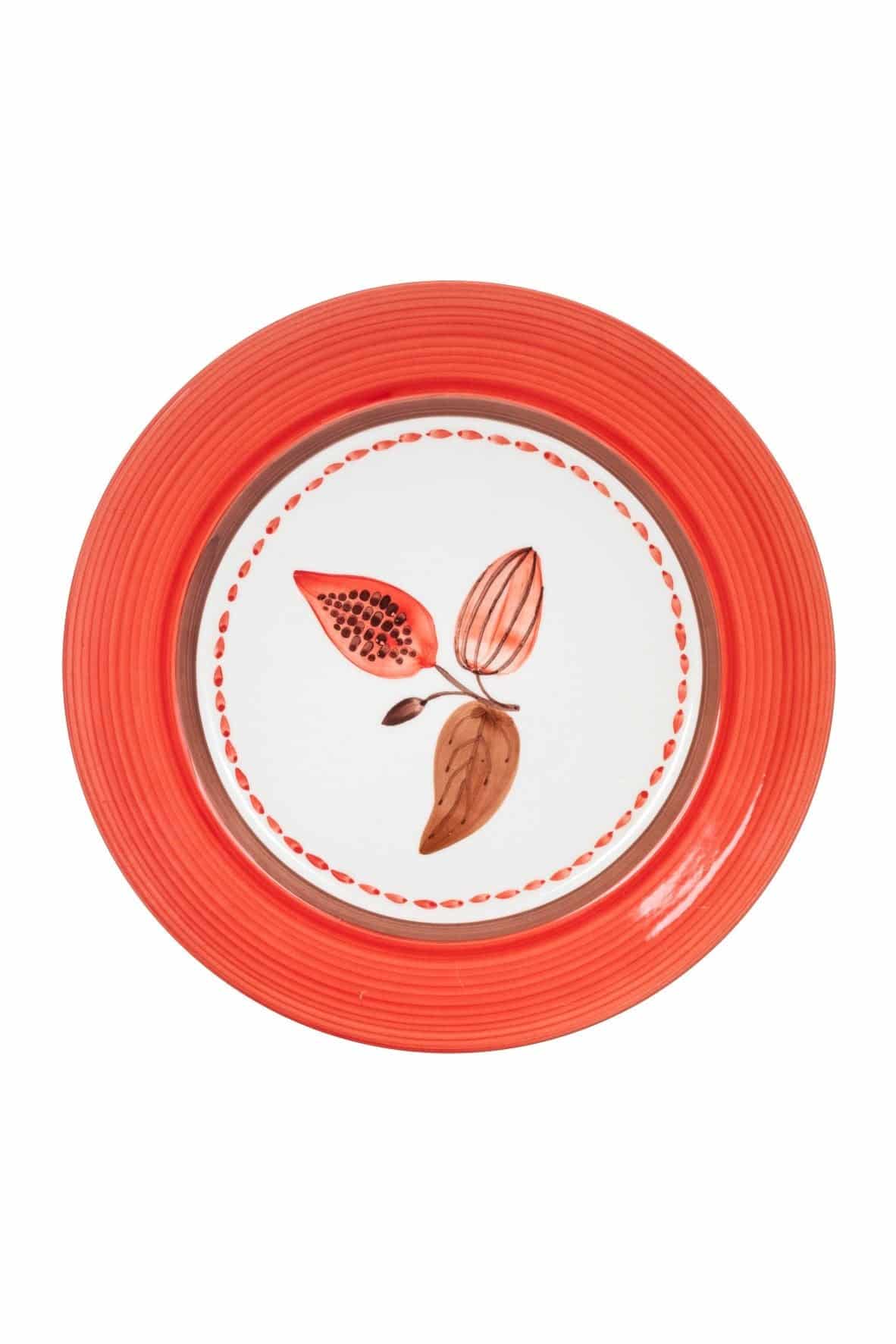 JDD Cocoa Dinner Plate / Coral - miniatura 1