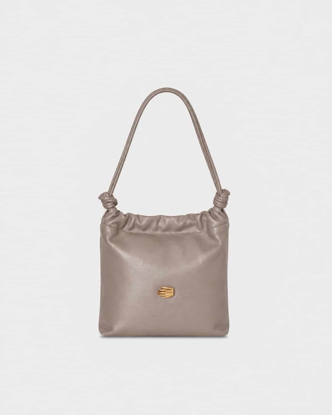Le Sac Petite Honey Leather Bag - miniatura 7