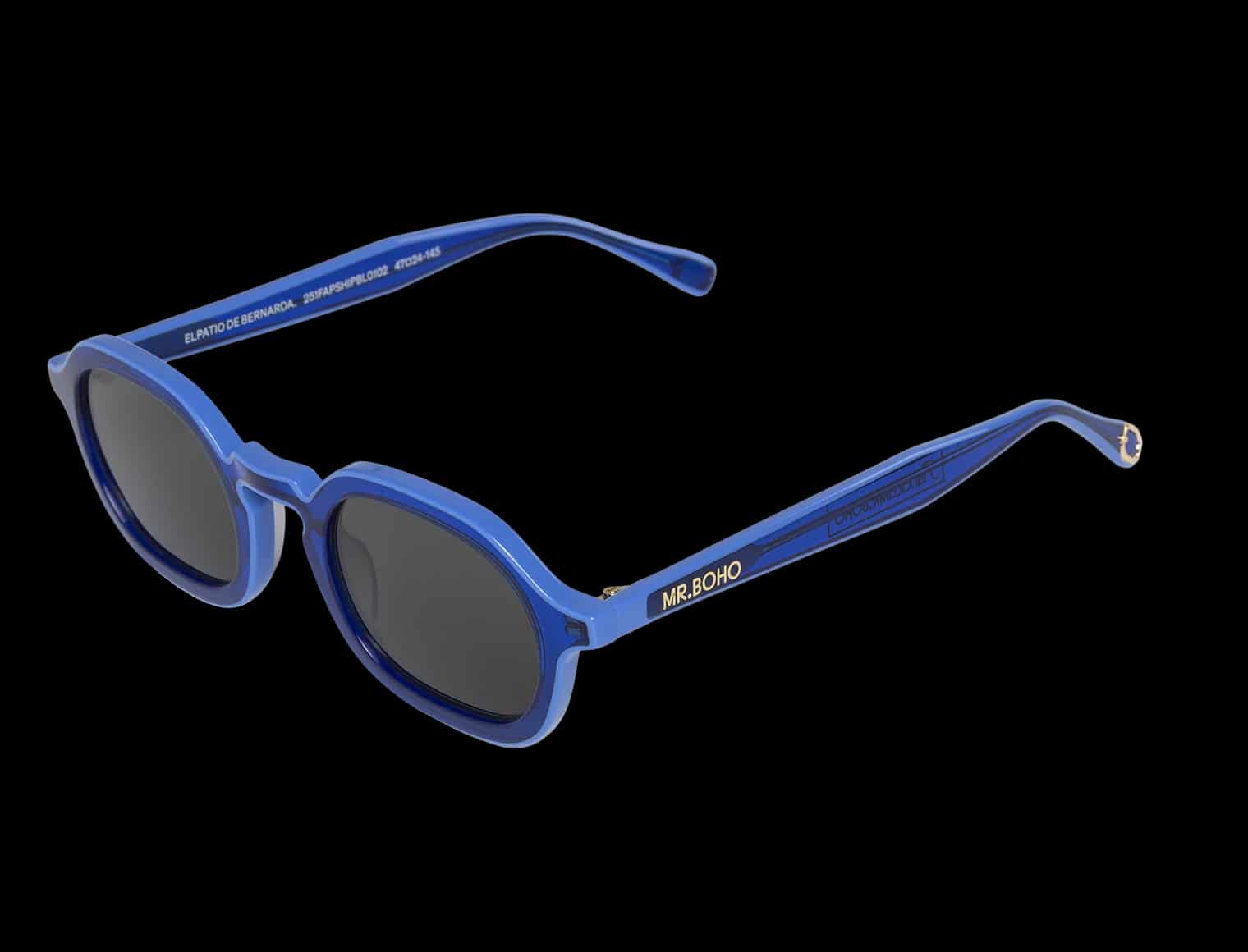 FLABELUS BY MR BOHO DEEP BLUE EL PATIO - WITH CLASSICAL LENSES - miniatura 3