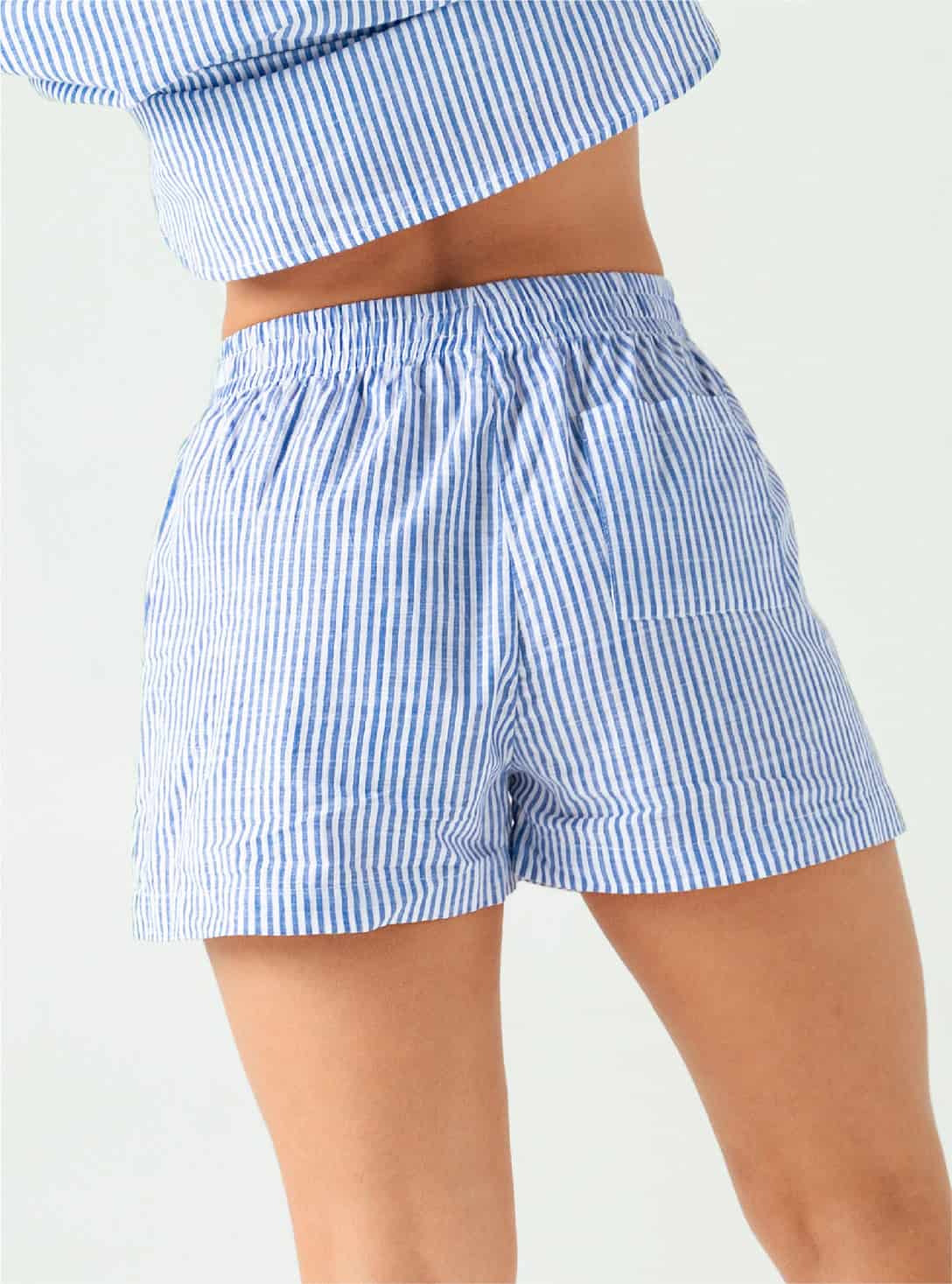 Short Resort Rayas - Navy - miniatura 2