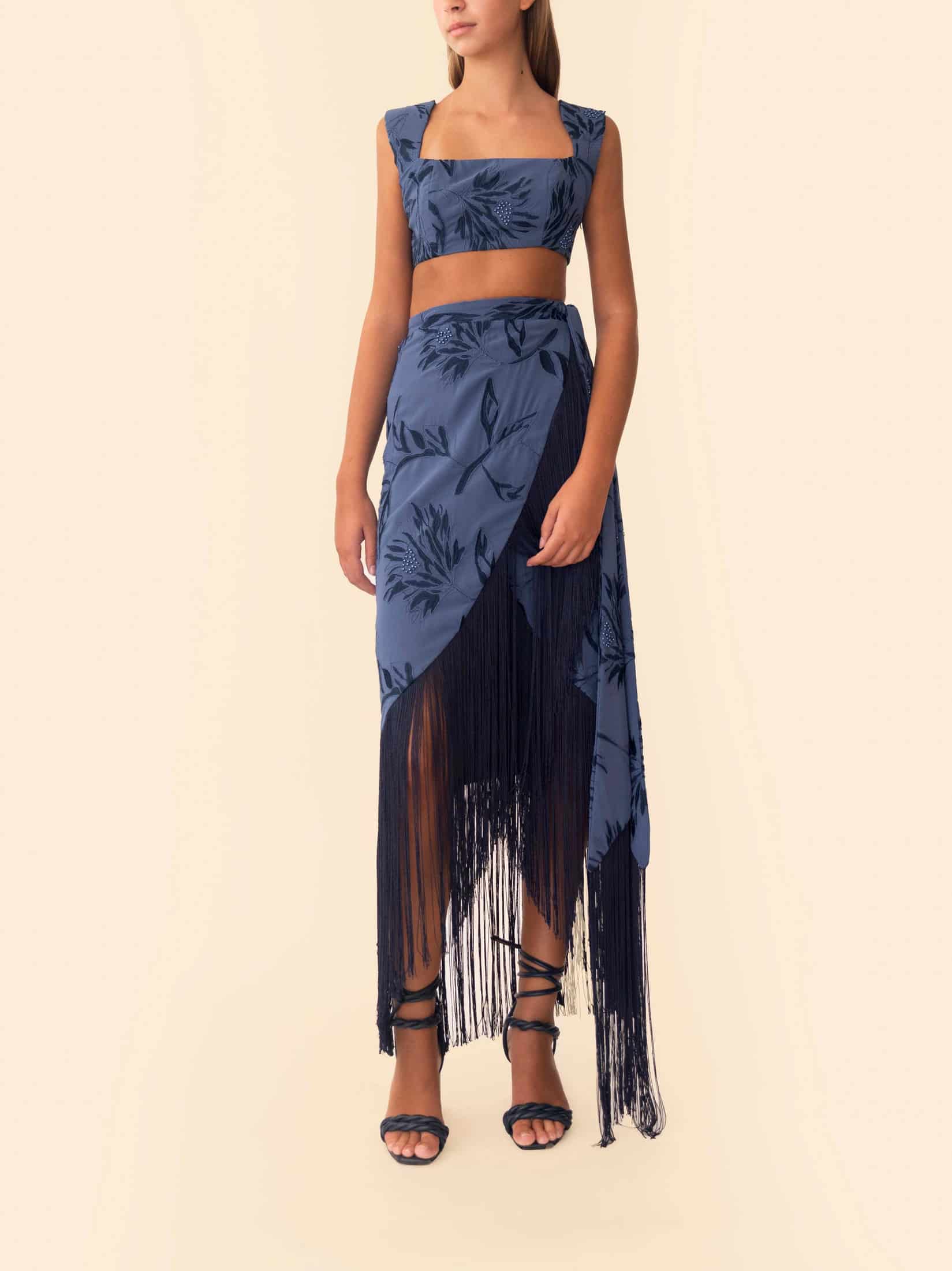 CORA TOP NAVY BLUE - miniatura 3
