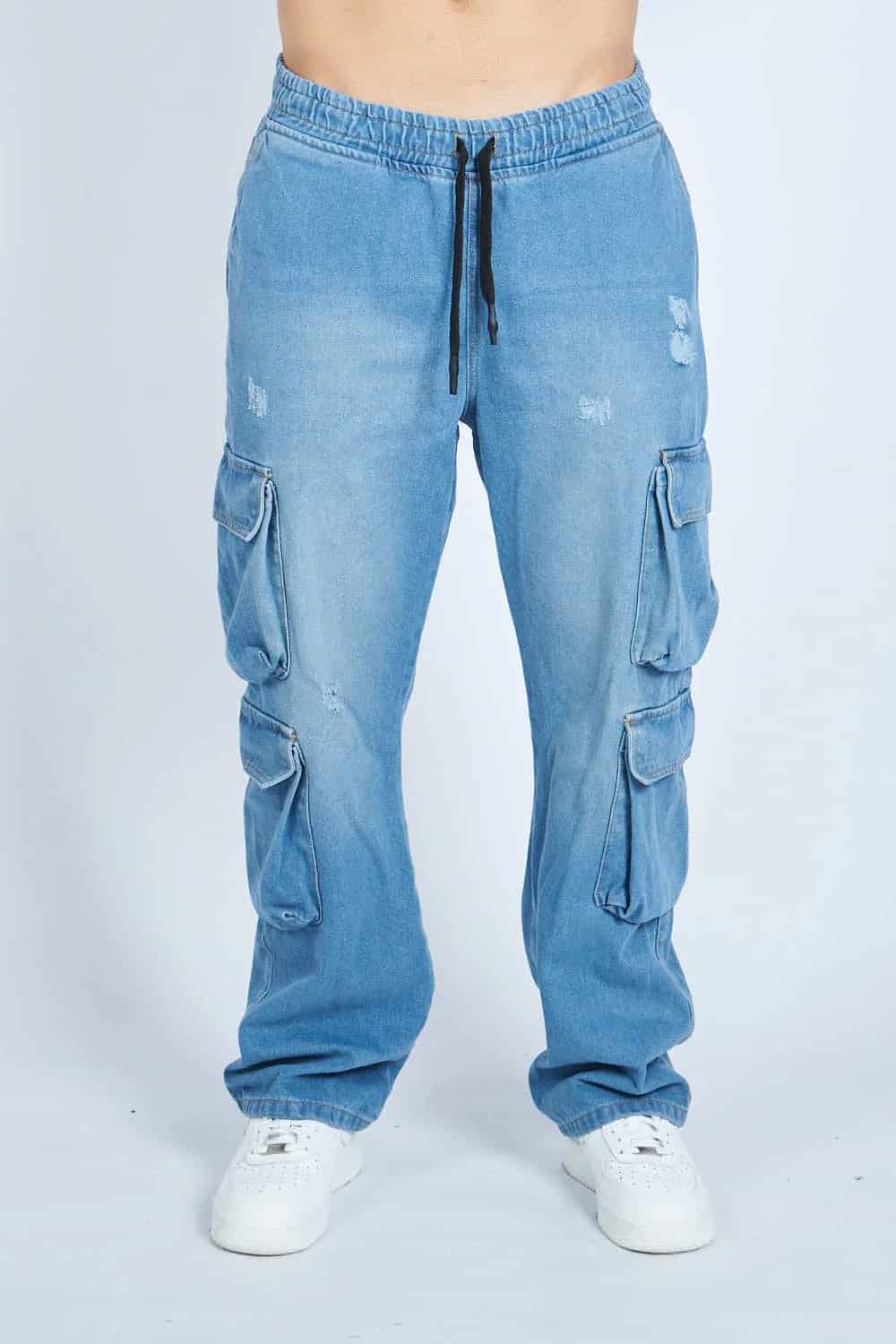 Pantalon Cargo Indigo | Drop 03 | - miniatura 5
