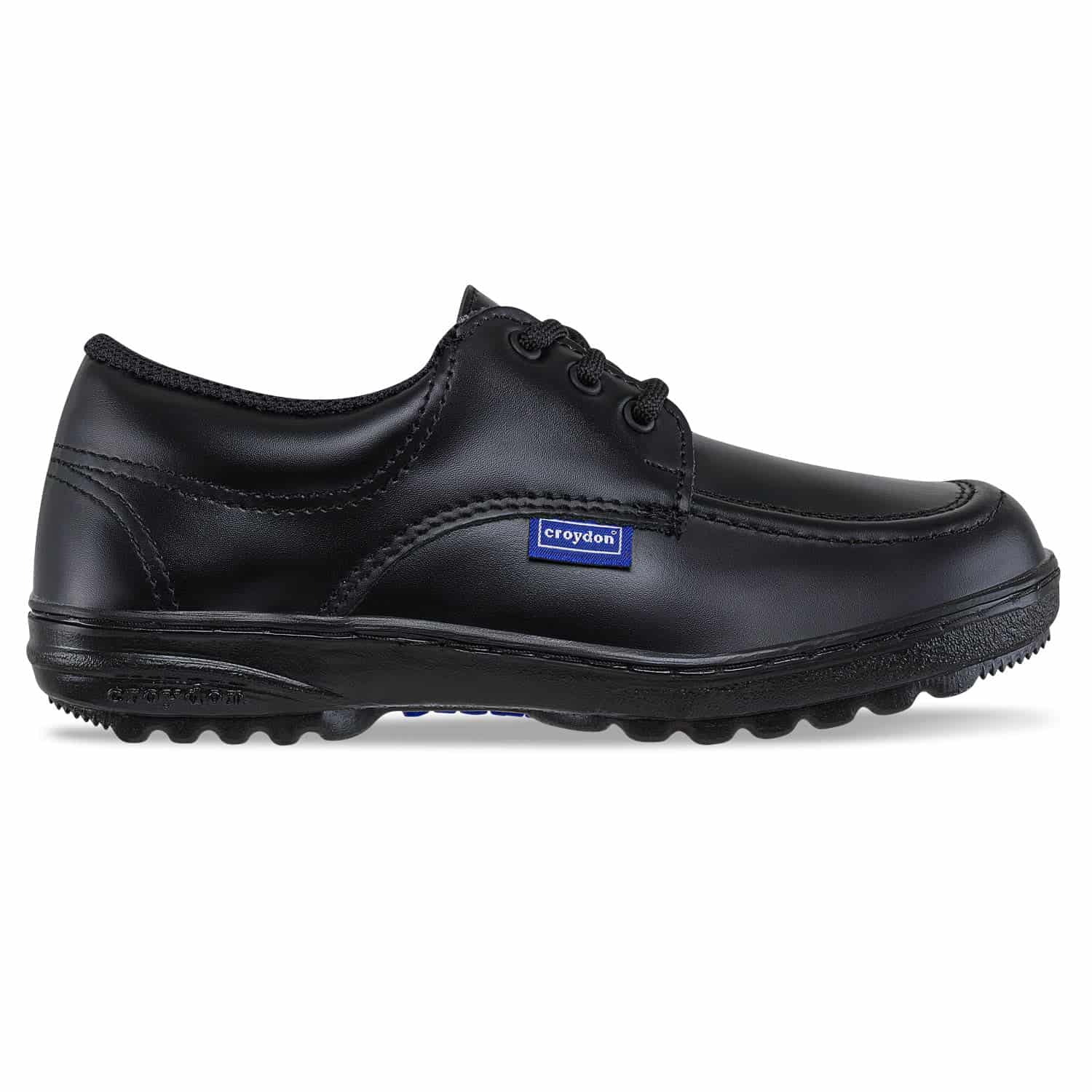 Zapatos Colegio Leader Negro-Negro Croydon Unisex - miniatura 2