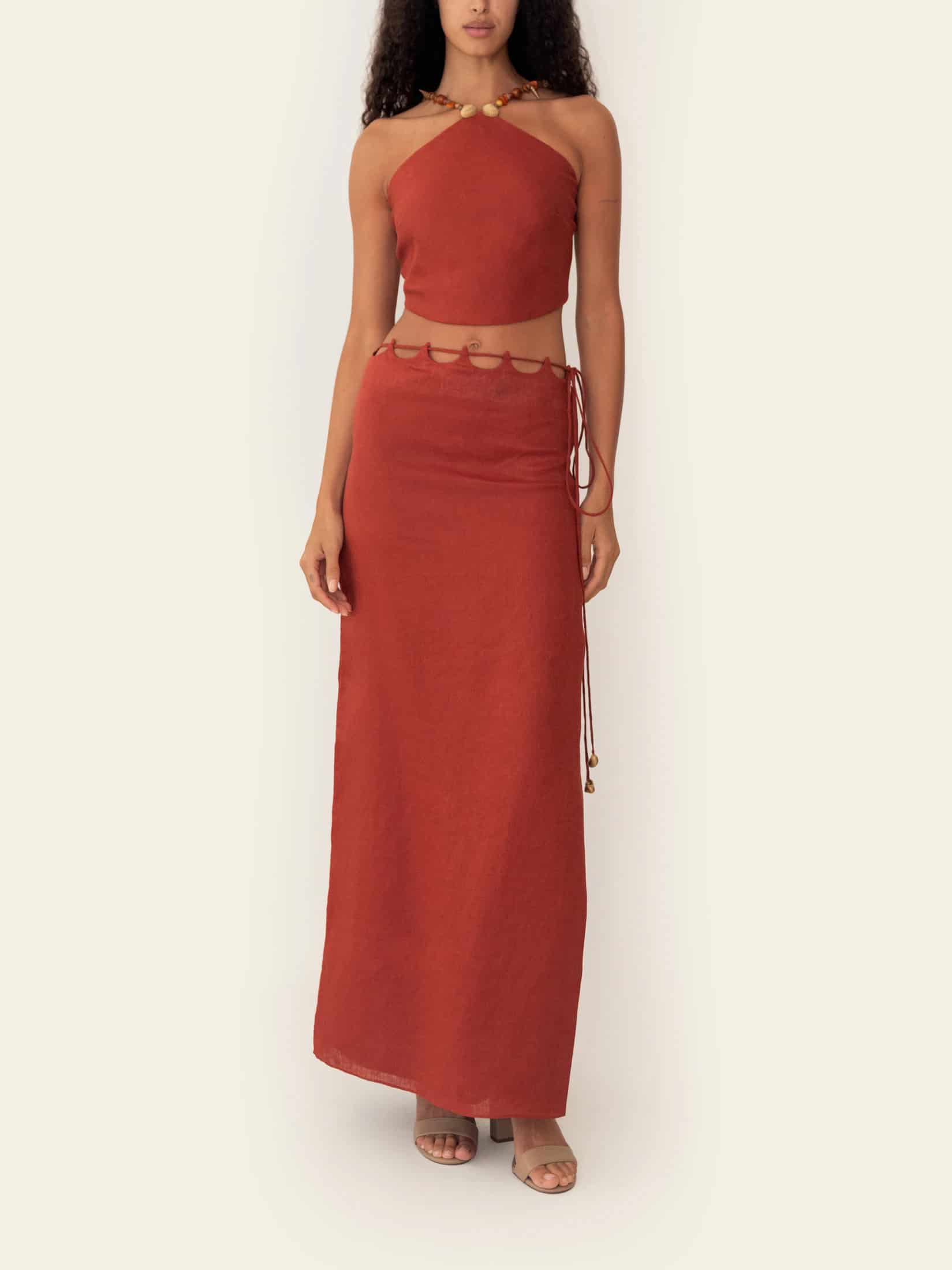 GIANA TOP SUNSET ORANGE - miniatura 3