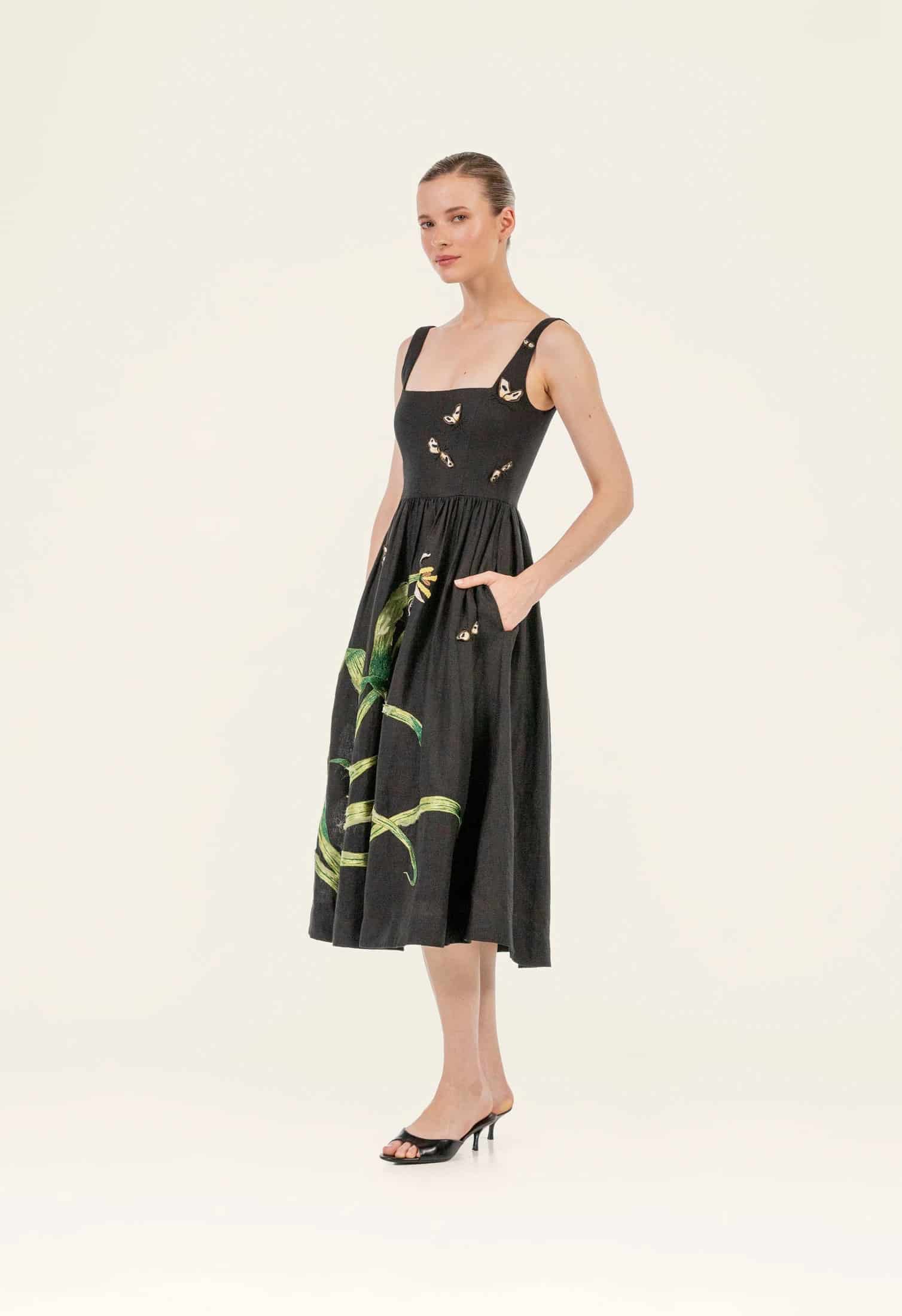 Pasion Azucar Midi Dress - miniatura 6