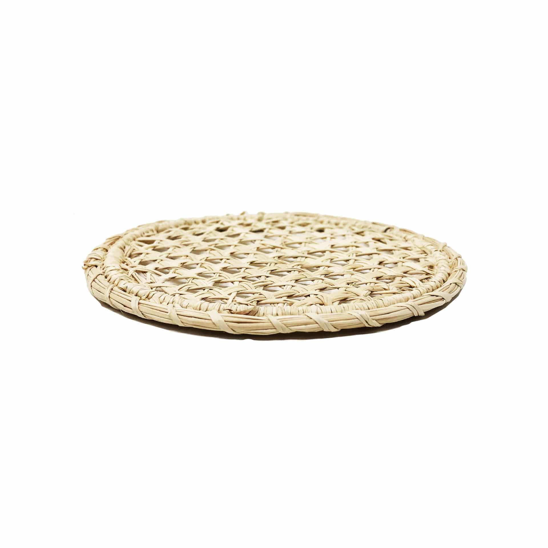 Portavaso en Iraca - Natural - miniatura 1