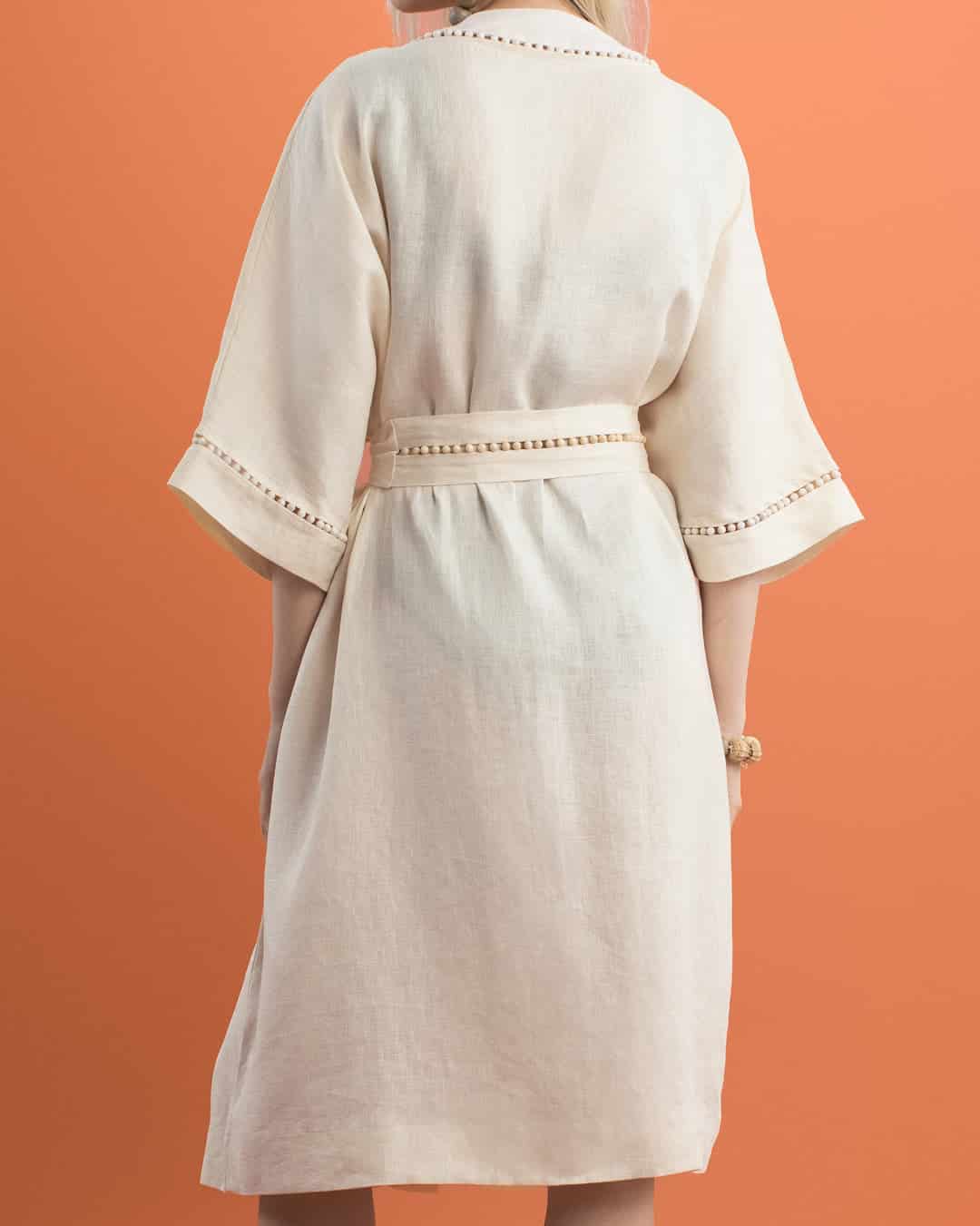 RAFAELA KAFTAN / Beige - miniatura 4