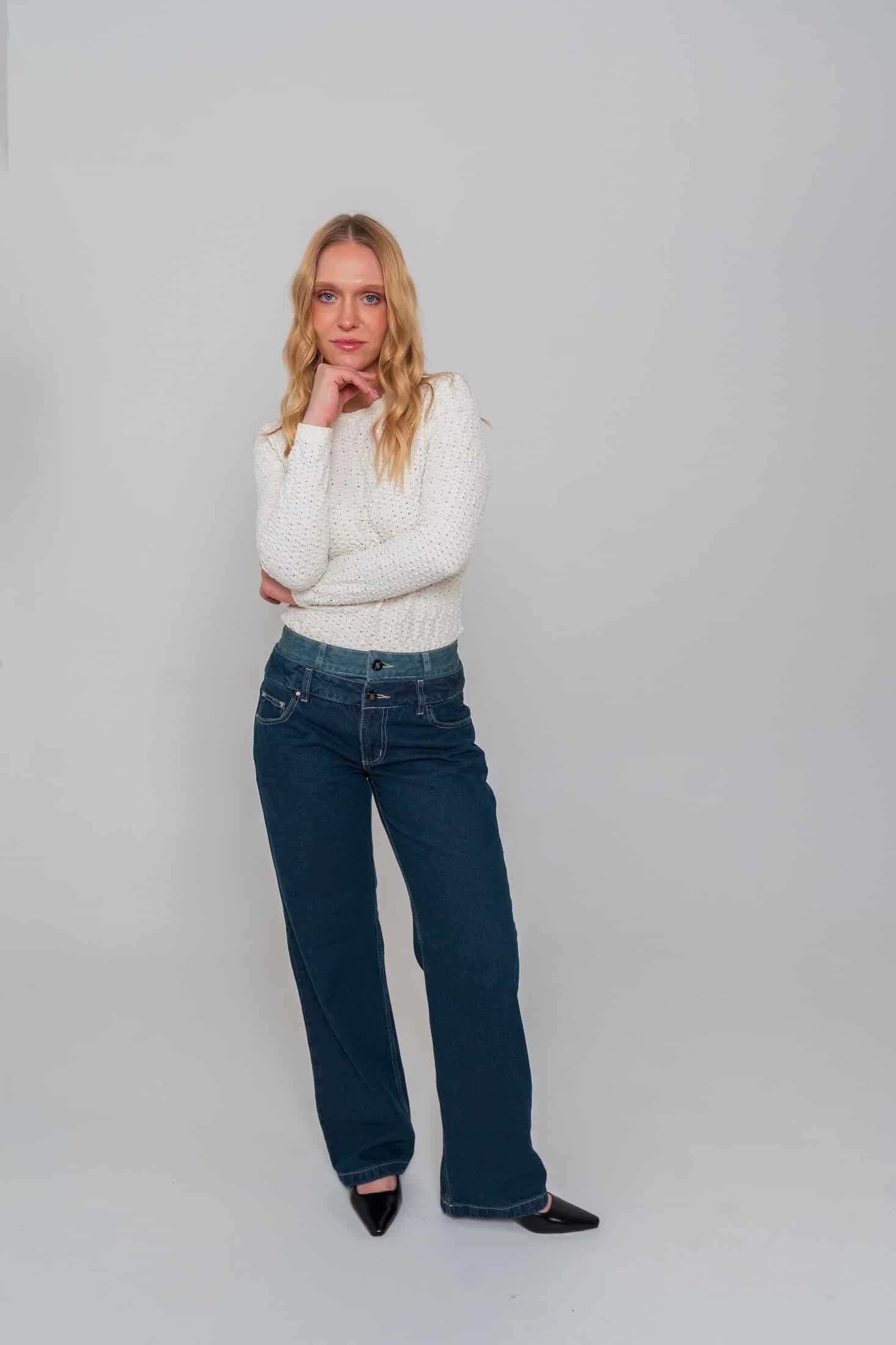 Double Waist Jeans - miniatura 1