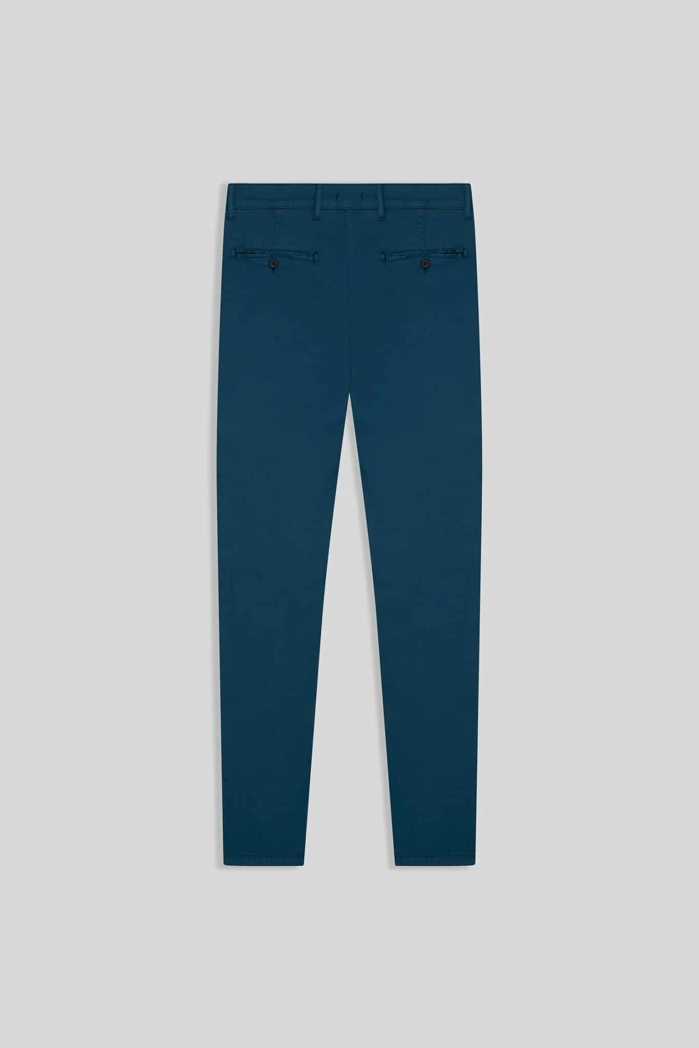 Men's cotton pants petrol green new siena - miniatura 2