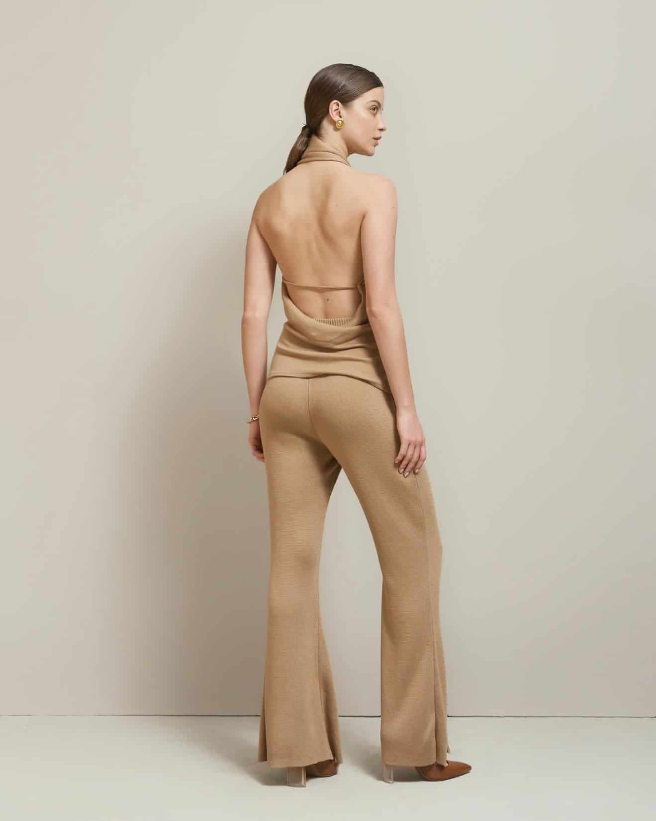 Pantalón Medea Camel - miniatura 4